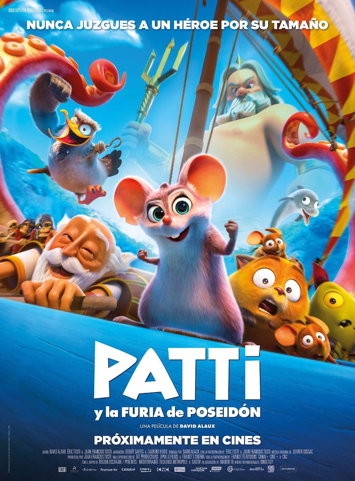 Póster de Patti y la furia de Poseidón Póster de Patti y la furia de Poseidón