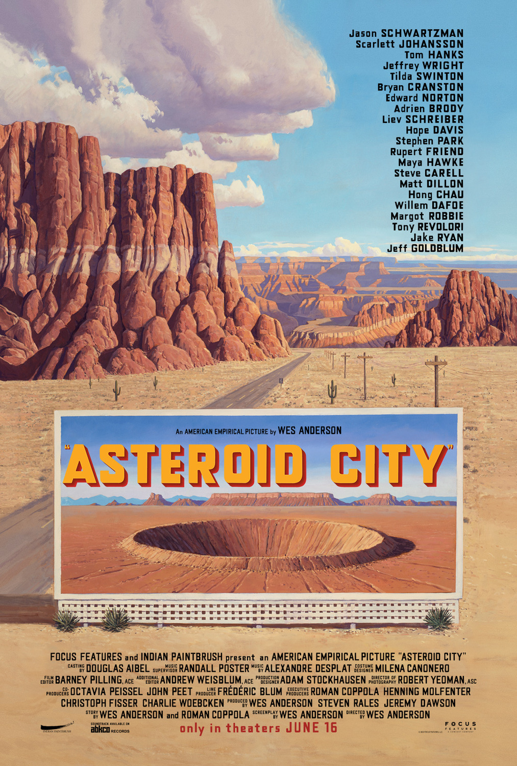 Póster de Asteroid City Póster de Asteroid City