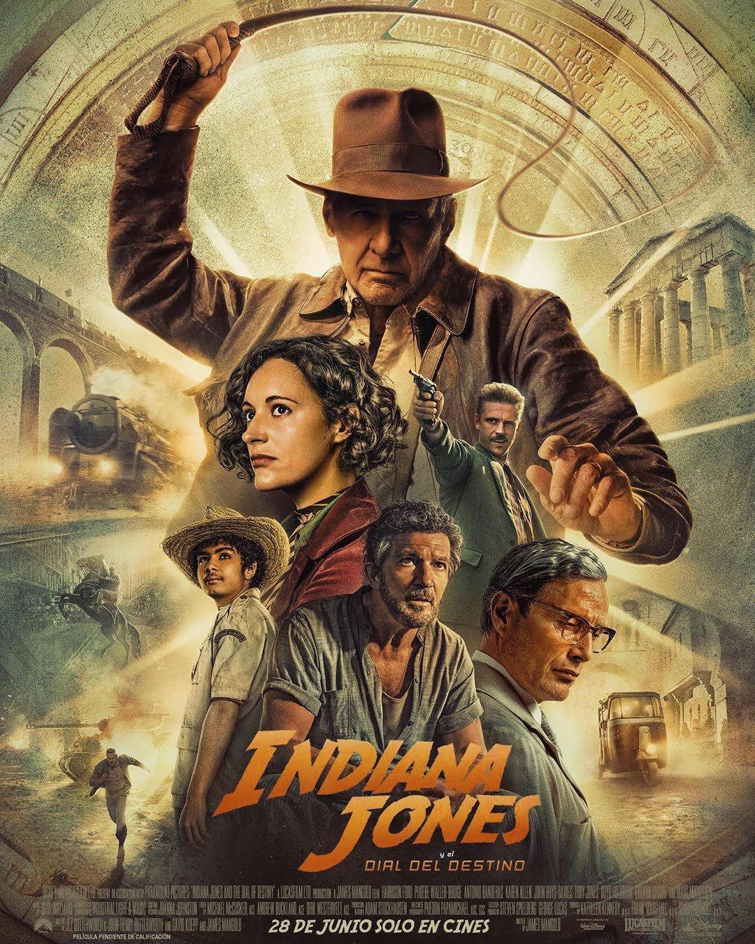 Póster de Indiana Jones y el Dial del Destino