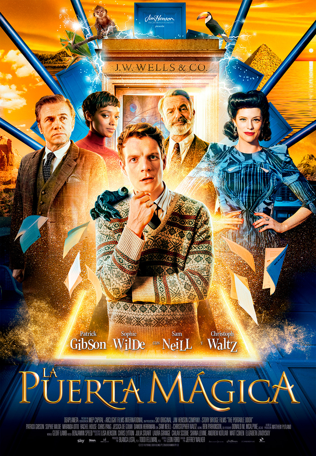 Póster de La puerta mágica