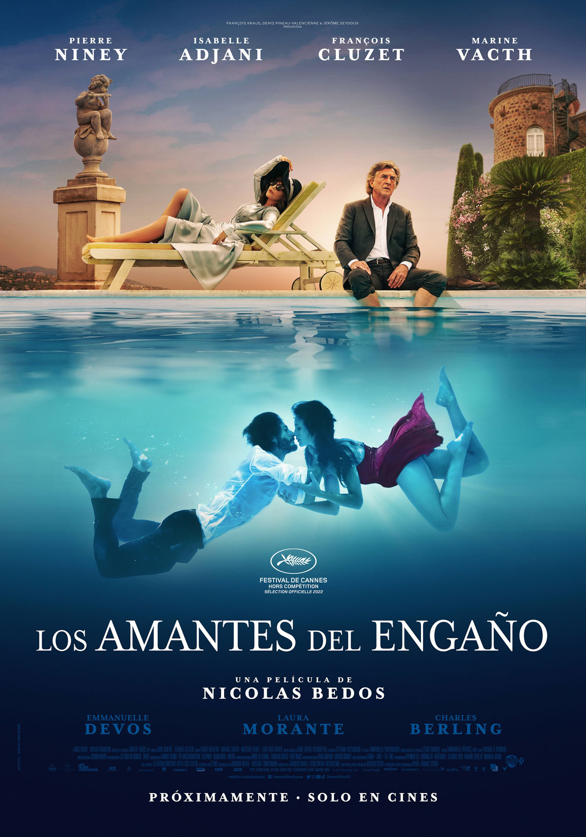 Póster de Los amantes del engaño Póster de Los amantes del engaño