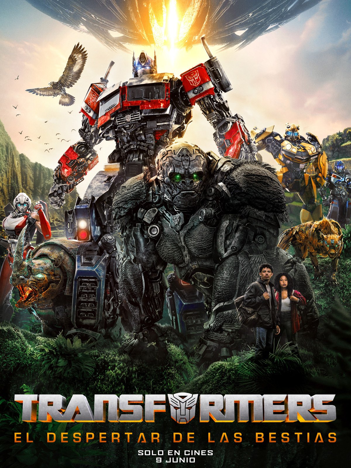 Póster de Transformers: El despertar de las bestias