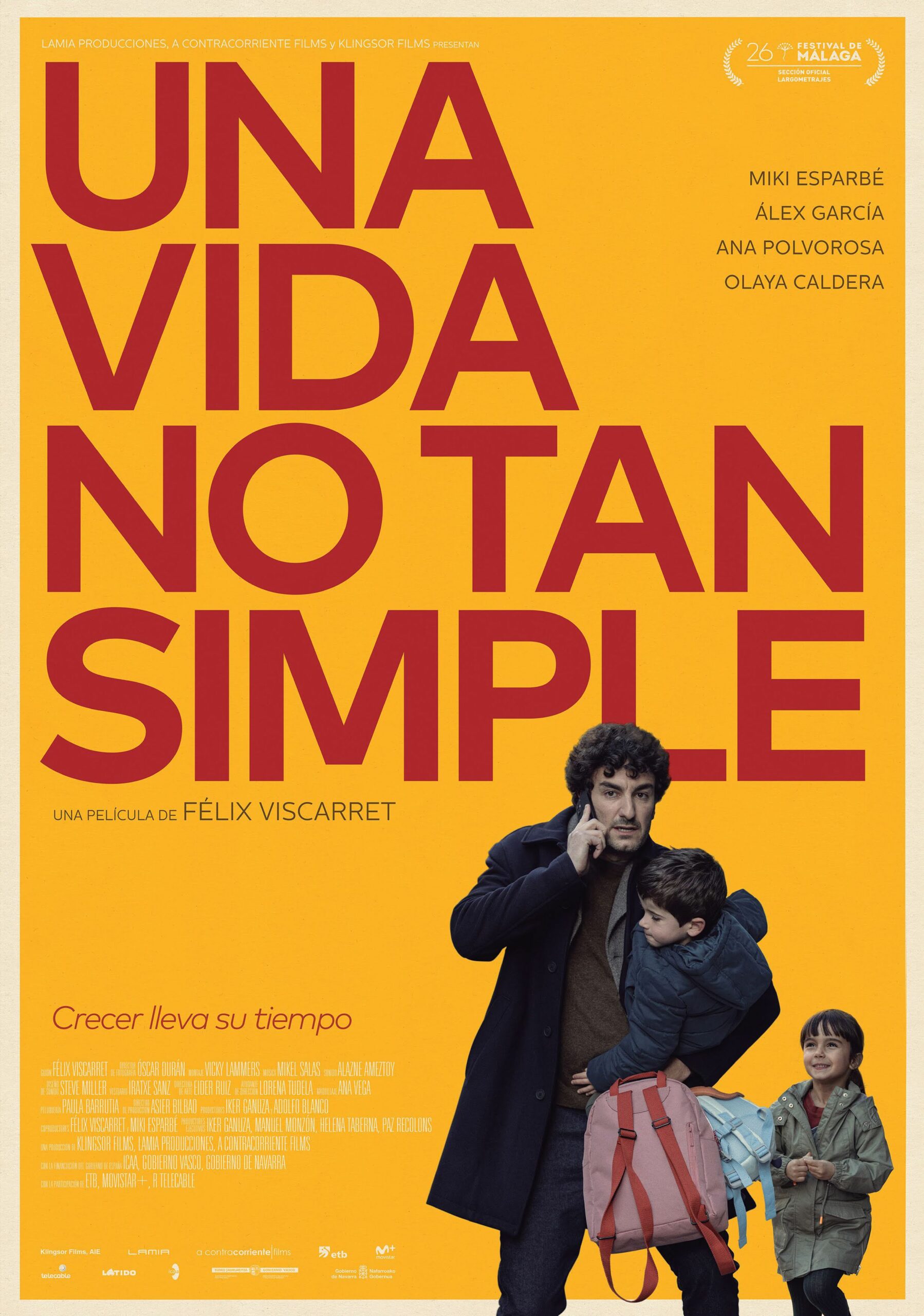 Póster de Una vida no tan simple