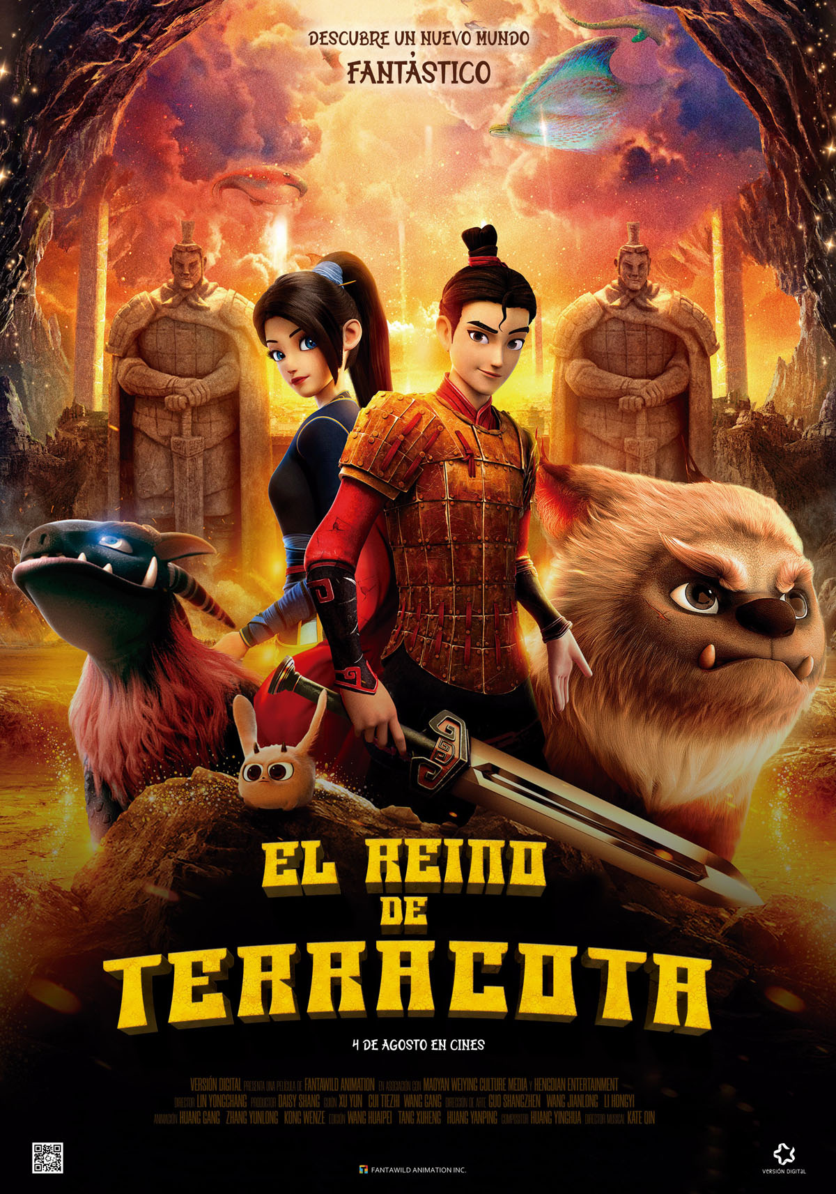 Póster de El reino de Terracota Póster de El reino de Terracota