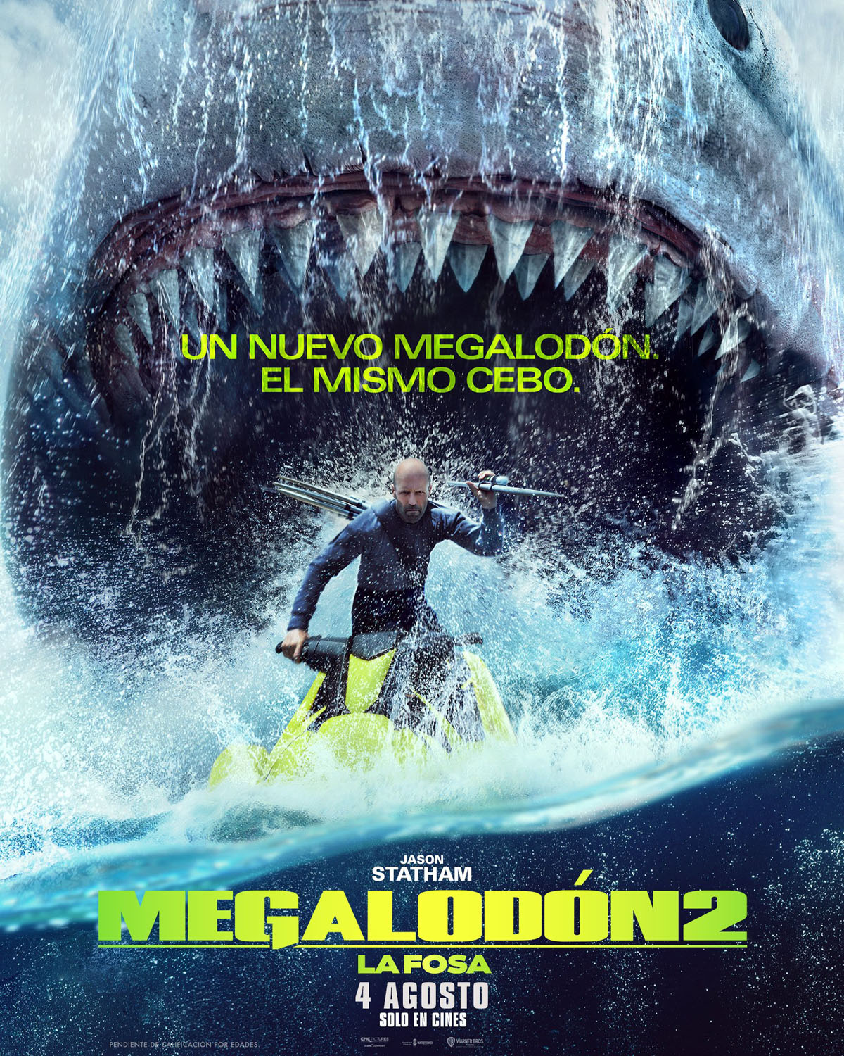 Póster de Megalodón 2: La fosa Póster de Megalodón 2: La fosa