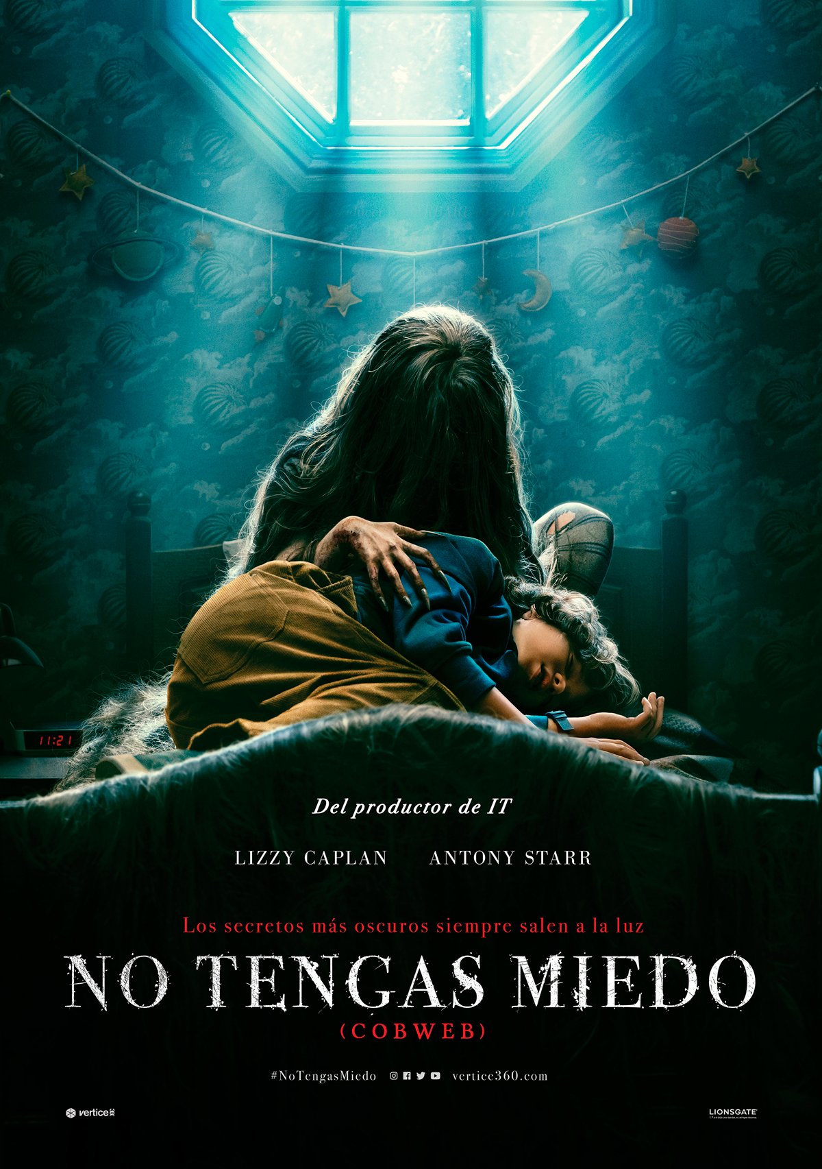 Póster de No tengas miedo (Cobweb)