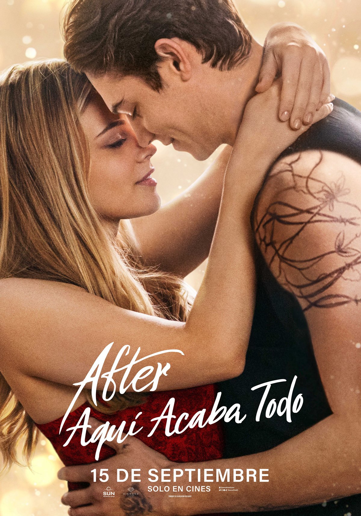 Póster de After. Aquí acaba todo