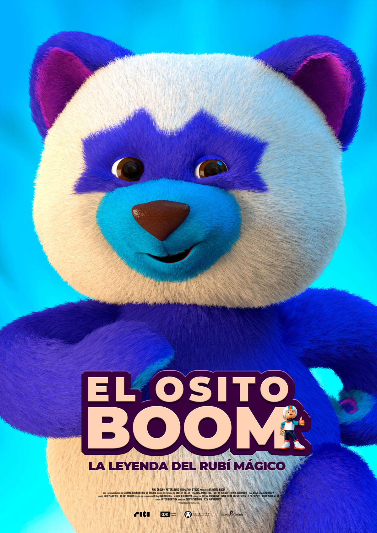 Ficha, tráiler y póster de El Osito Boom