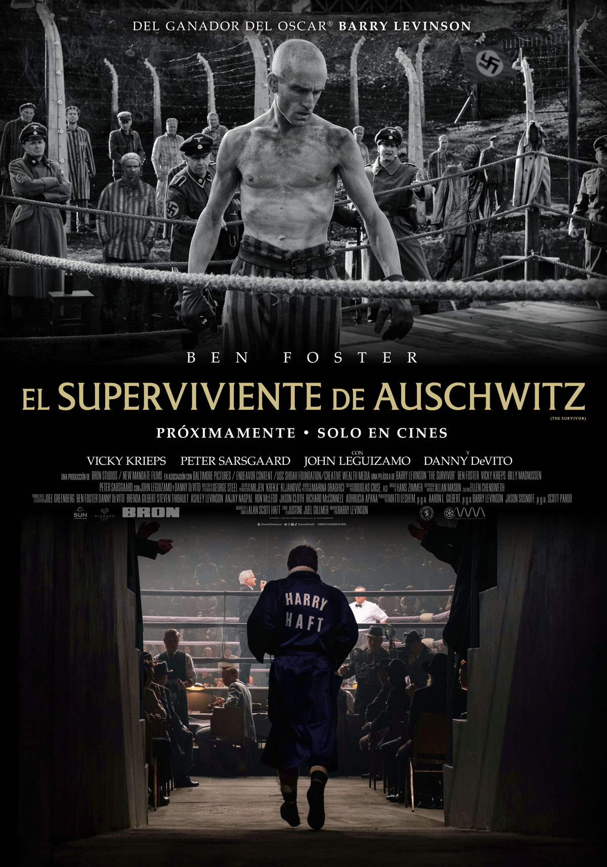 Ficha, tráiler y póster de El superviviente de Auschwitz