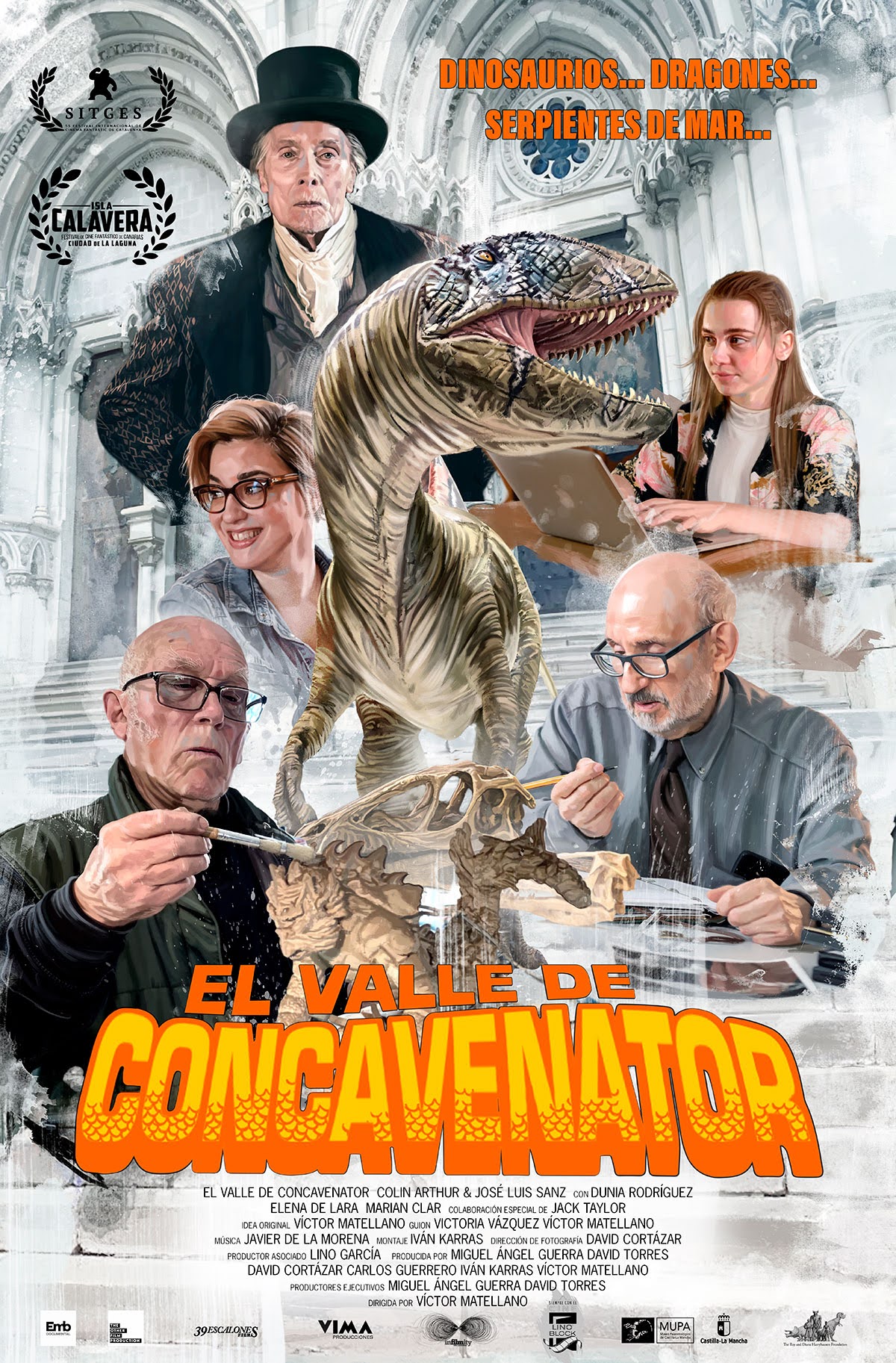 Ficha, tráiler y póster de El valle de Concavenator