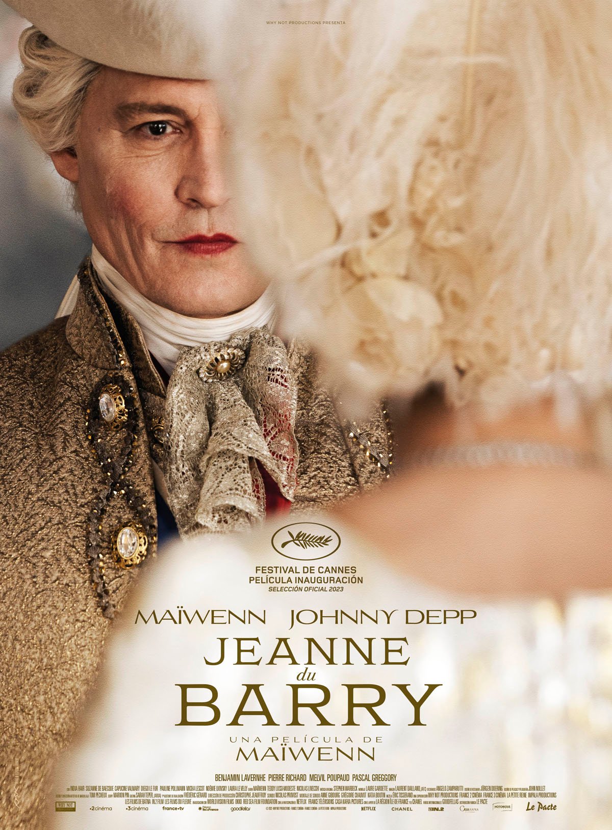 Ficha, tráiler y póster de Jeanne du Barry