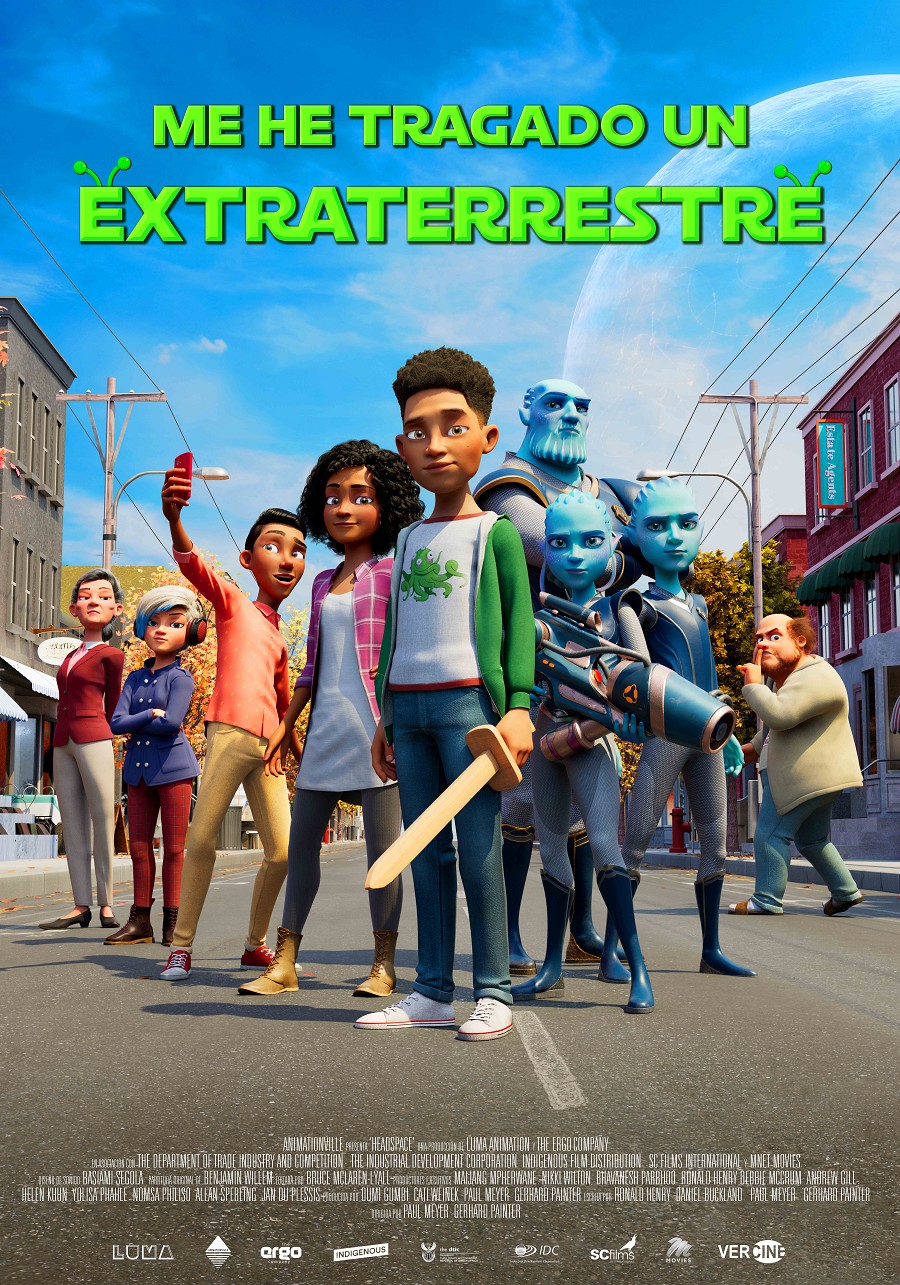 Póster de Me he tragado un extraterrestre