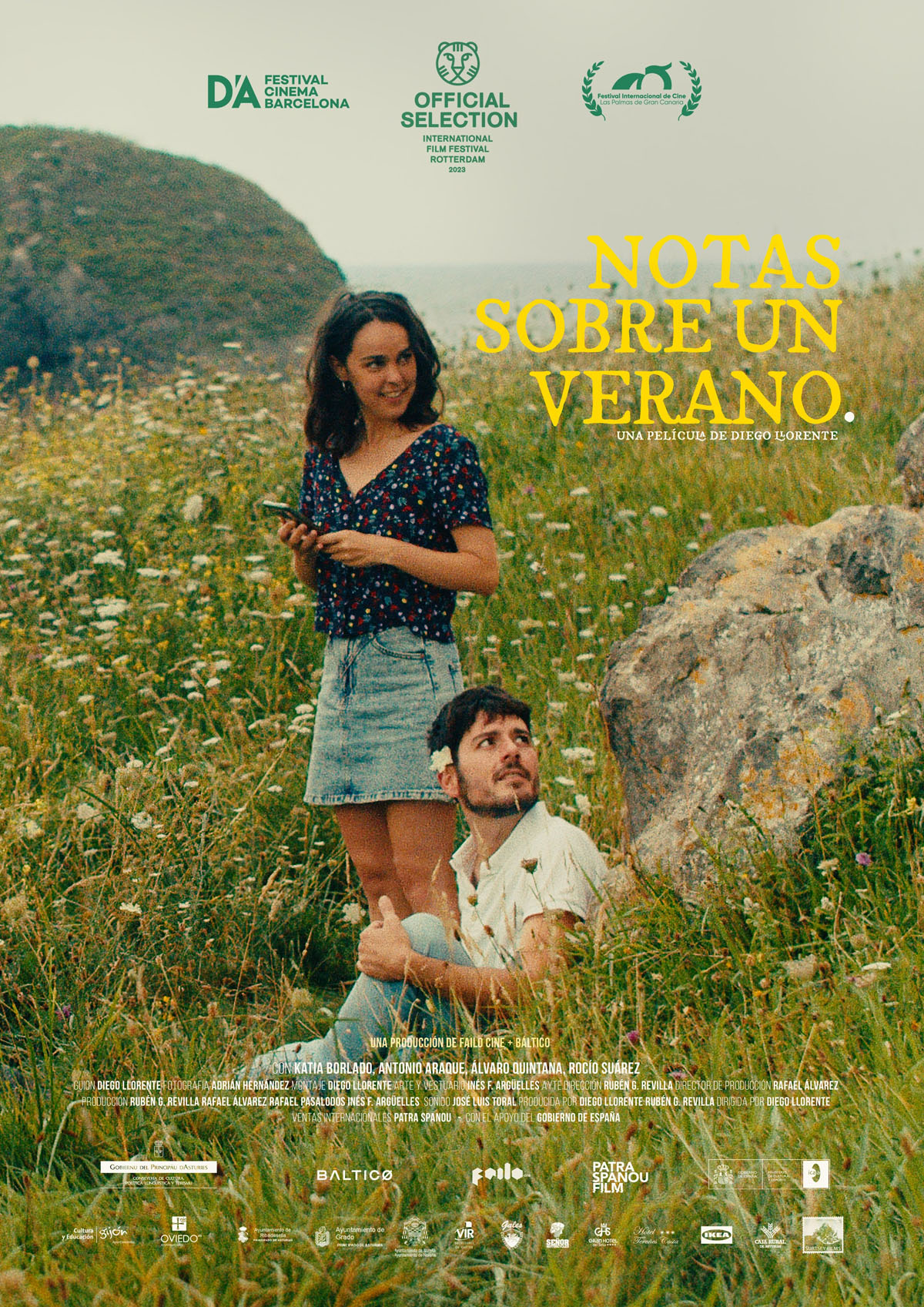 Póster de Notas sobre un verano