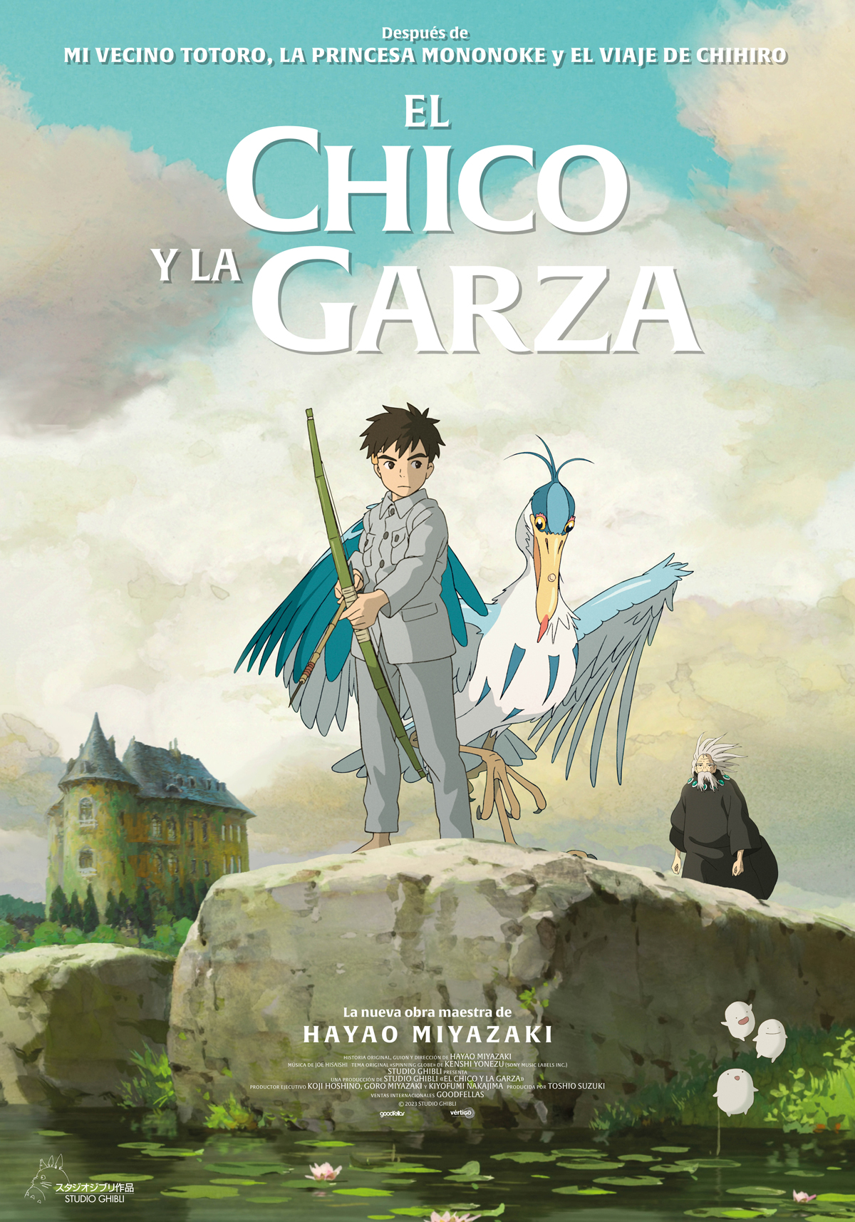Póster de El chico y la garza