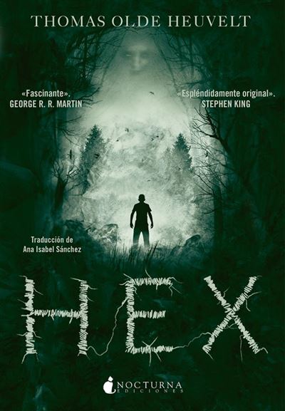 Portada del libro Hex. Con enlace a compra.