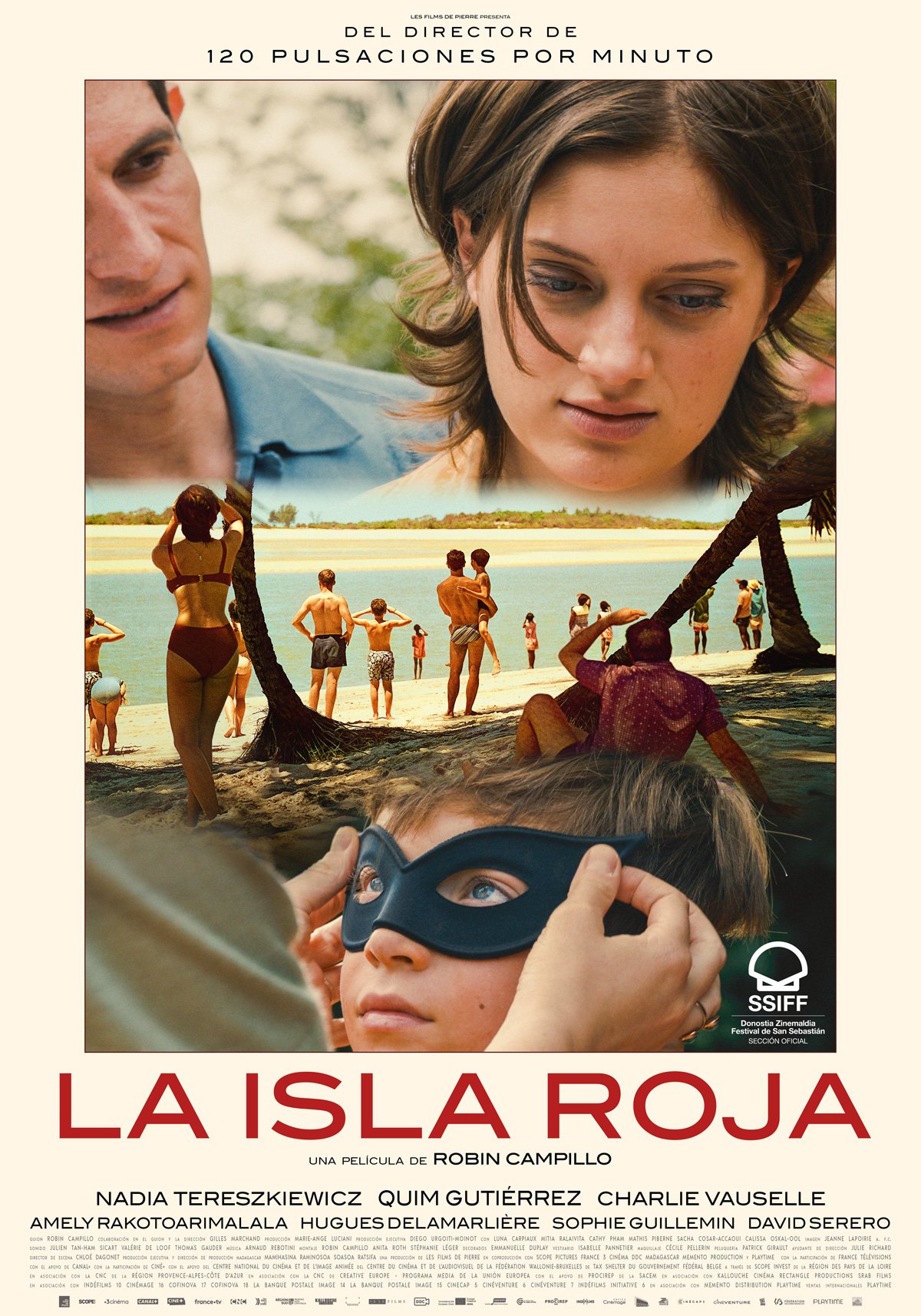 Póster de La isla roja