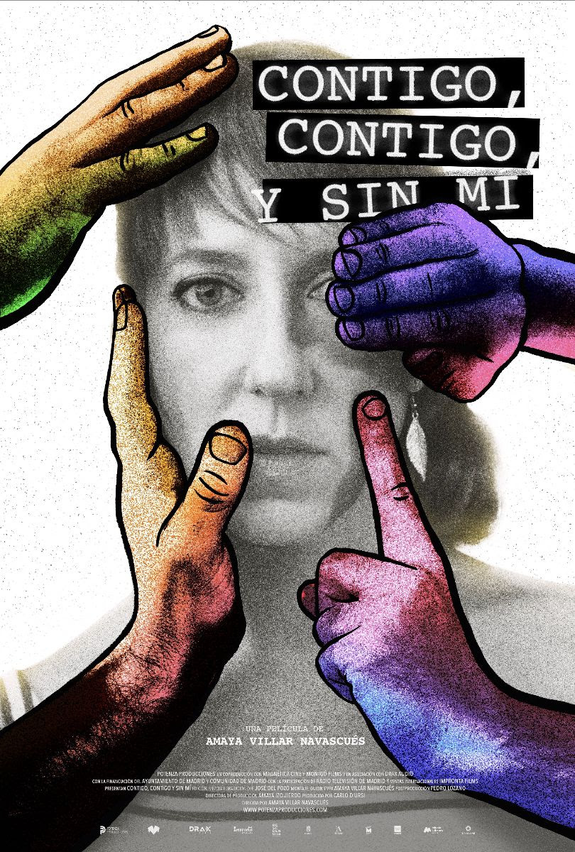 Póster de Contigo, contigo y sin mí