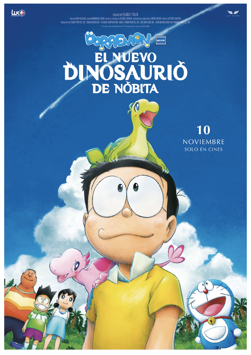 Póster de Doraemon: El nuevo dinosaurio de Nobita Póster de Doraemon: El nuevo dinosaurio de Nobita