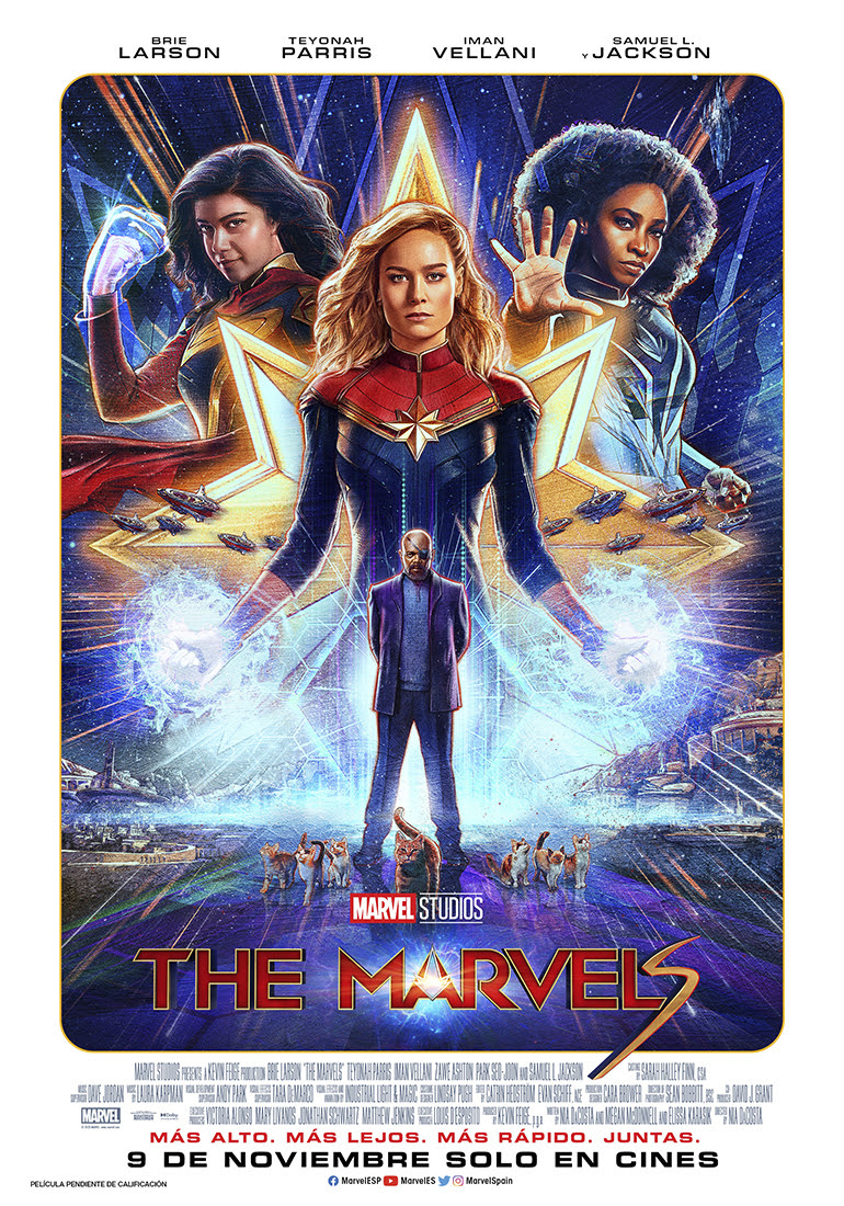 Póster de The Marvels