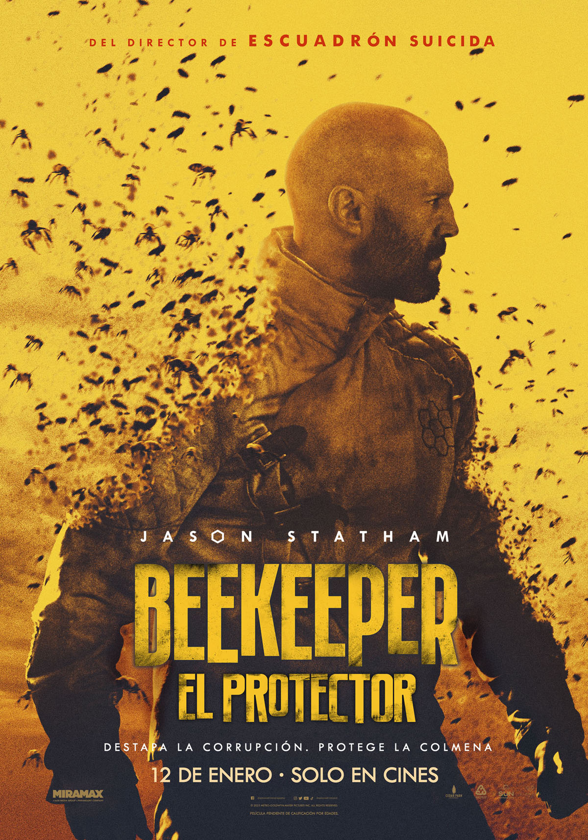 Póster de Beekeeper: El protector