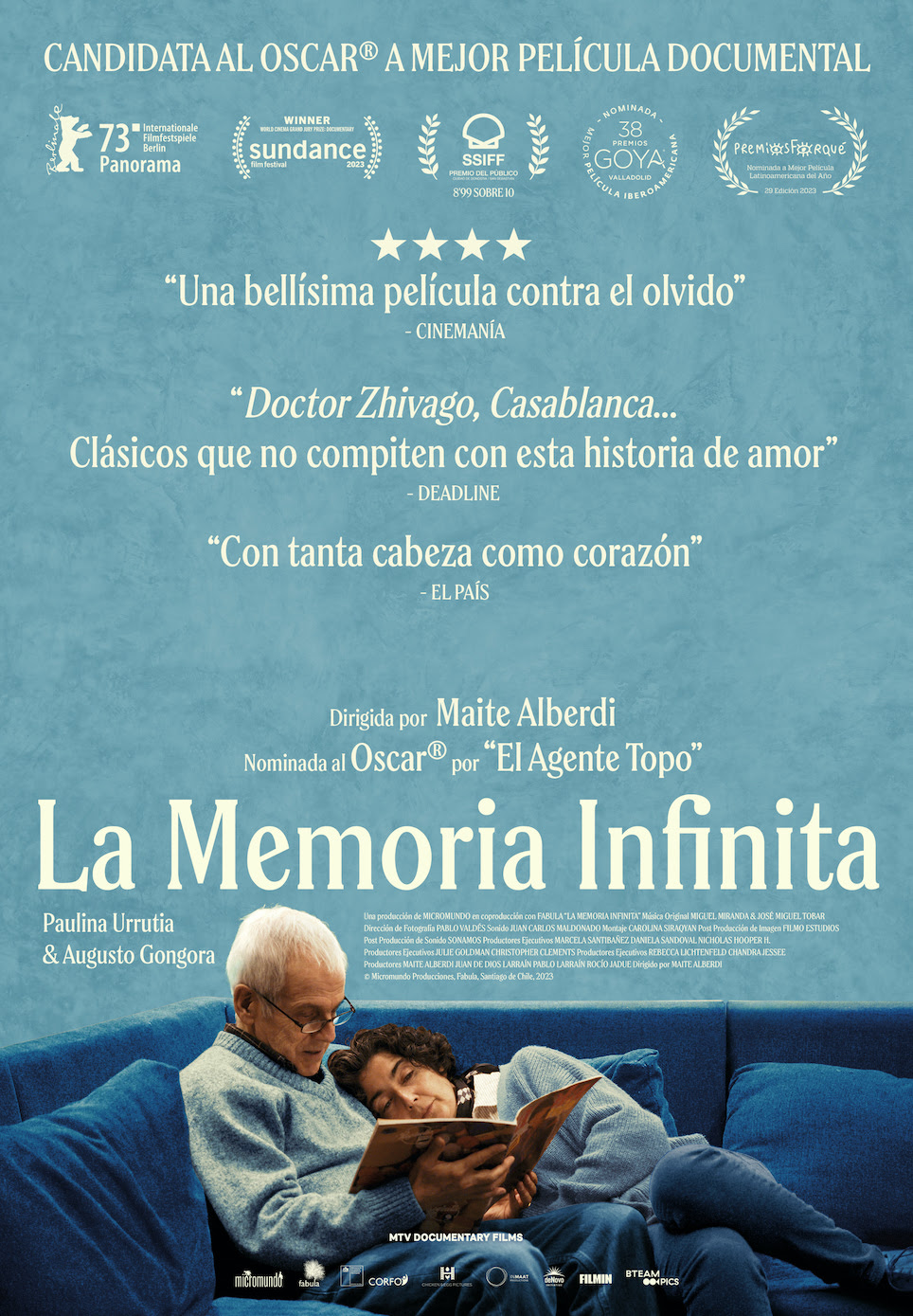 Póster de La memoria infinita