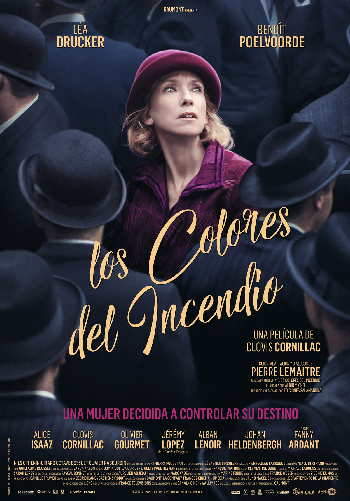 Póster de Los colores del incendio
