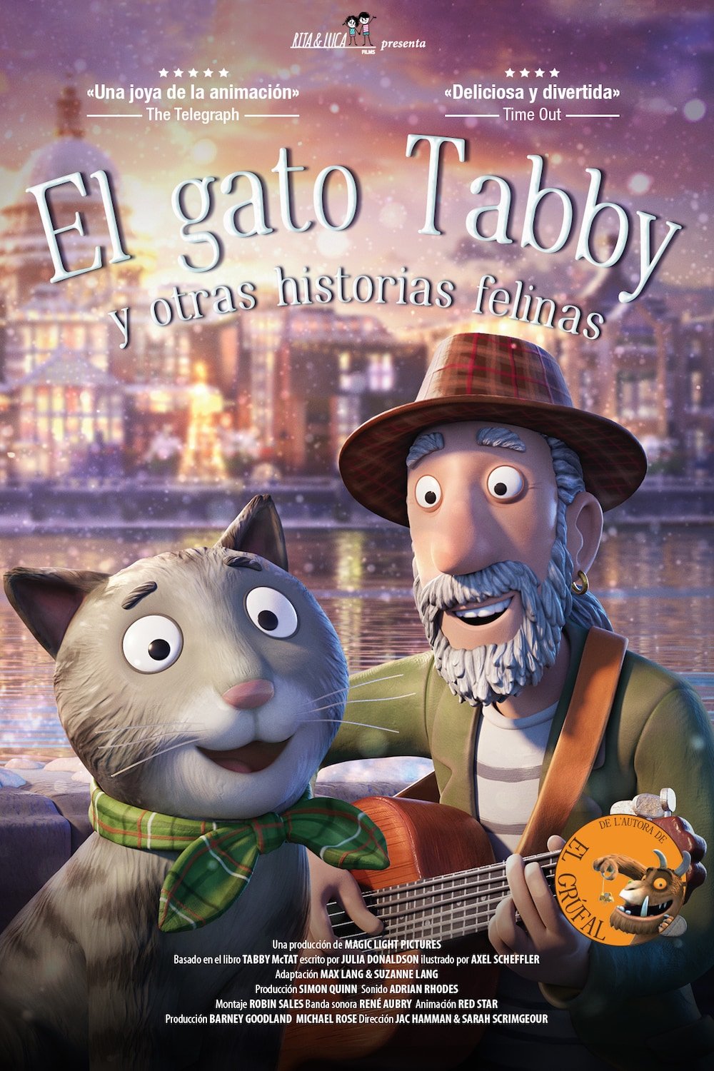 Ficha, tráiler y póster de El gato Tabby y otras historias felinas