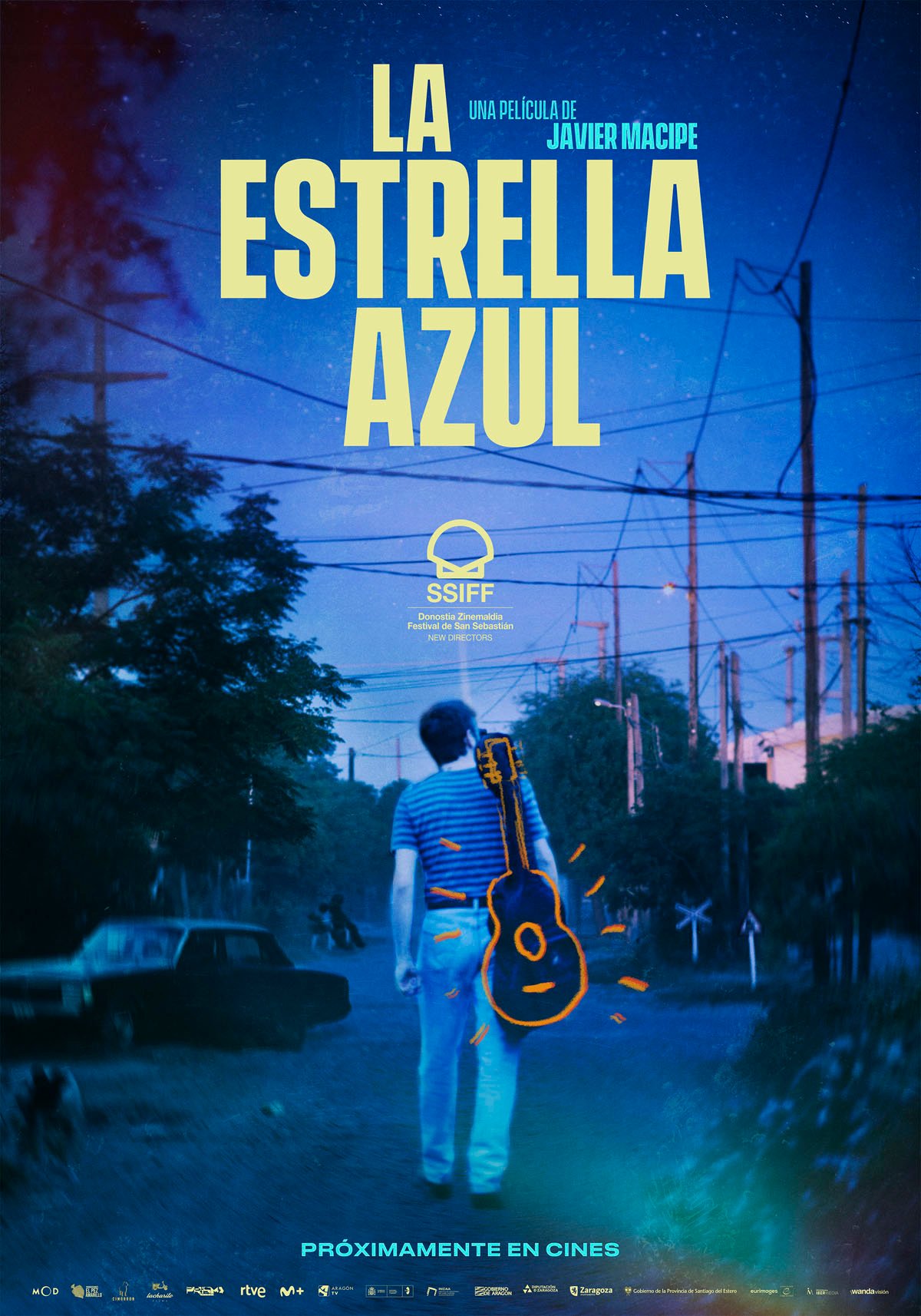 Póster de La estrella azul