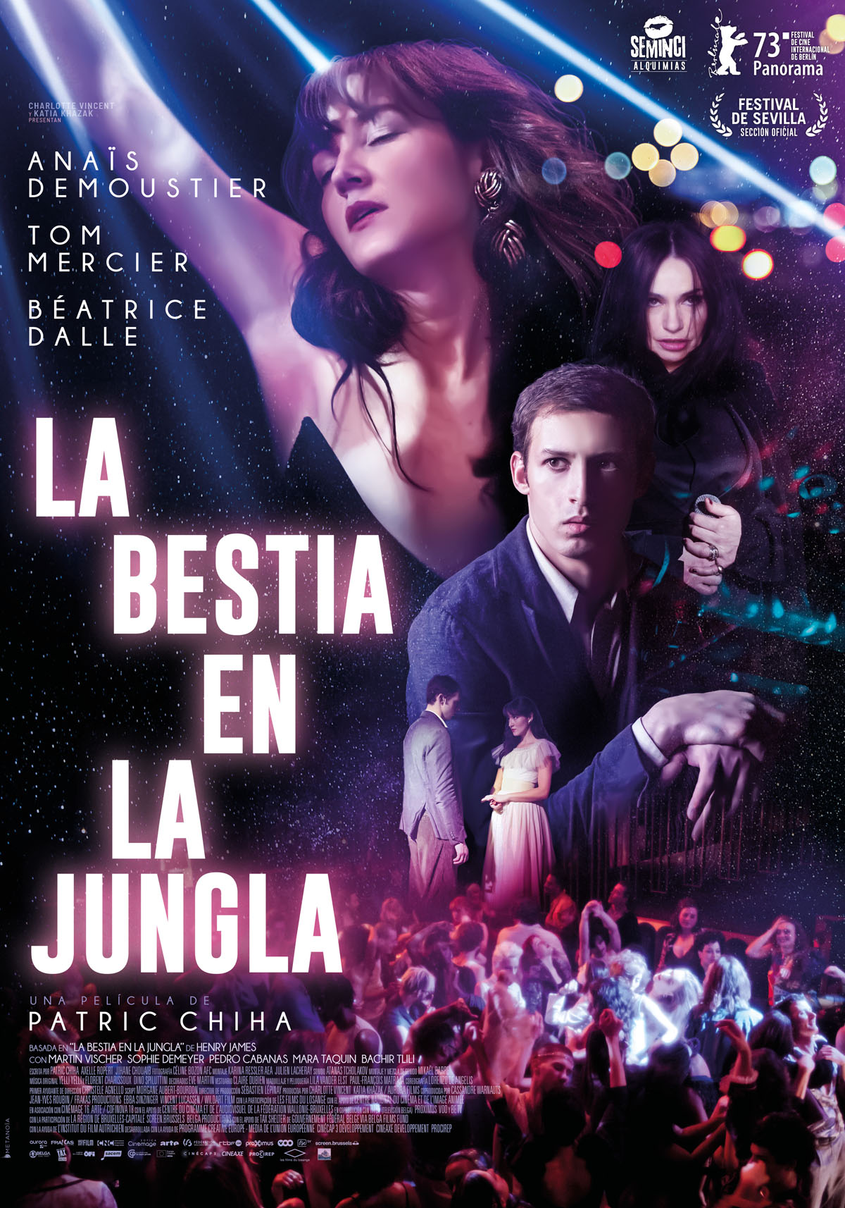 Póster de La bestia en la jungla