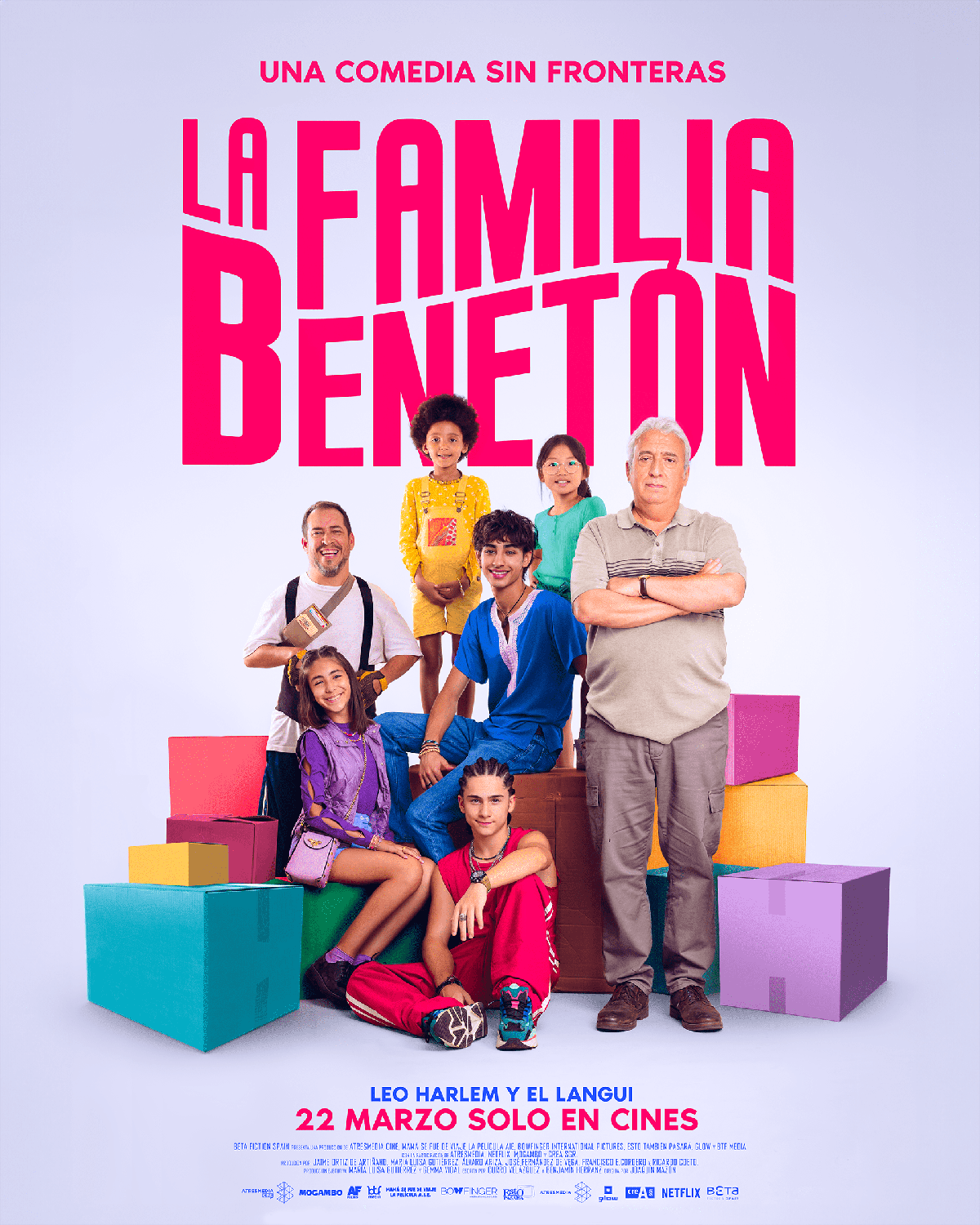 Póster de La familia Benetón Póster de La familia Benetón