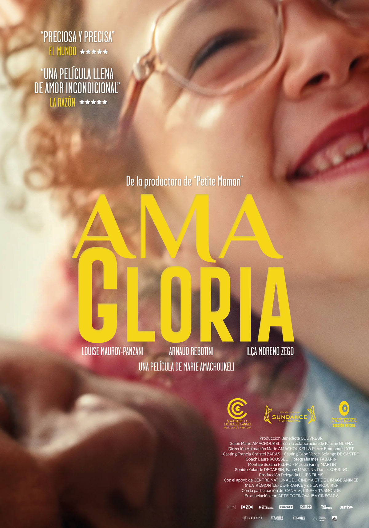 Ficha, tráiler y póster de Ama Gloria