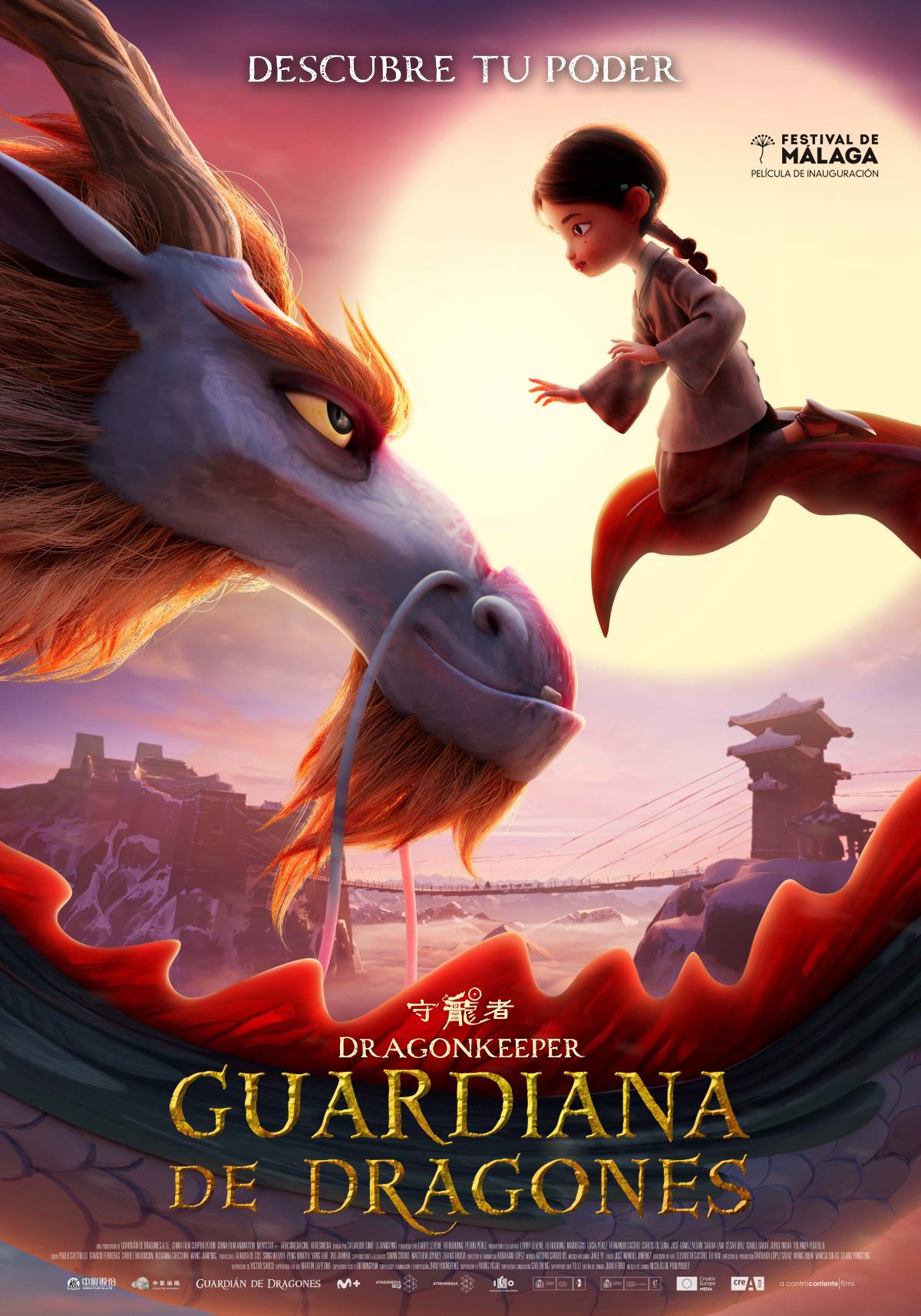 Ficha, tráiler y póster de Dragonkeeper: Guardiana de dragones