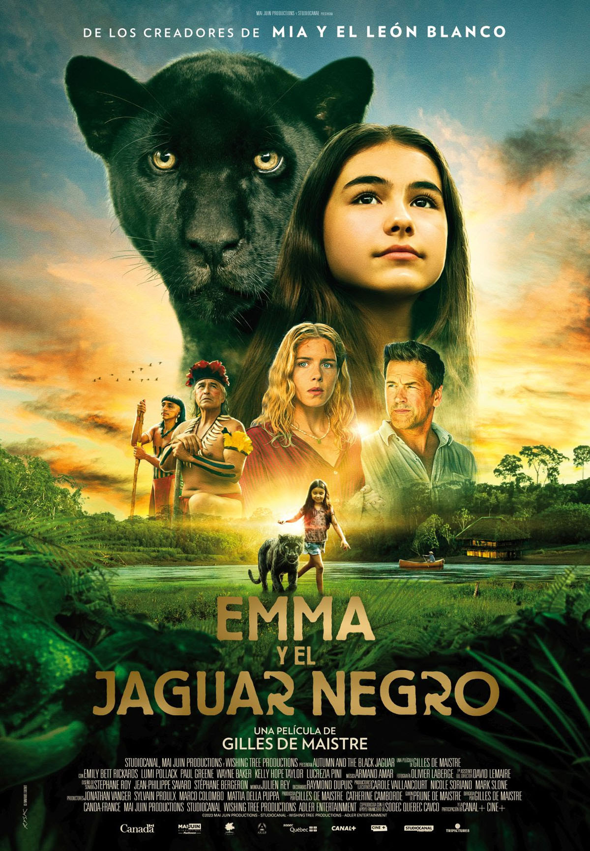 Póster de Emma y el jaguar negro Póster de Emma y el jaguar negro