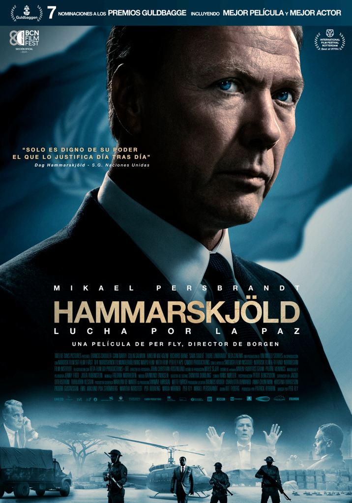 Ficha, tráiler y póster de Hammarskjöld: Lucha por la paz