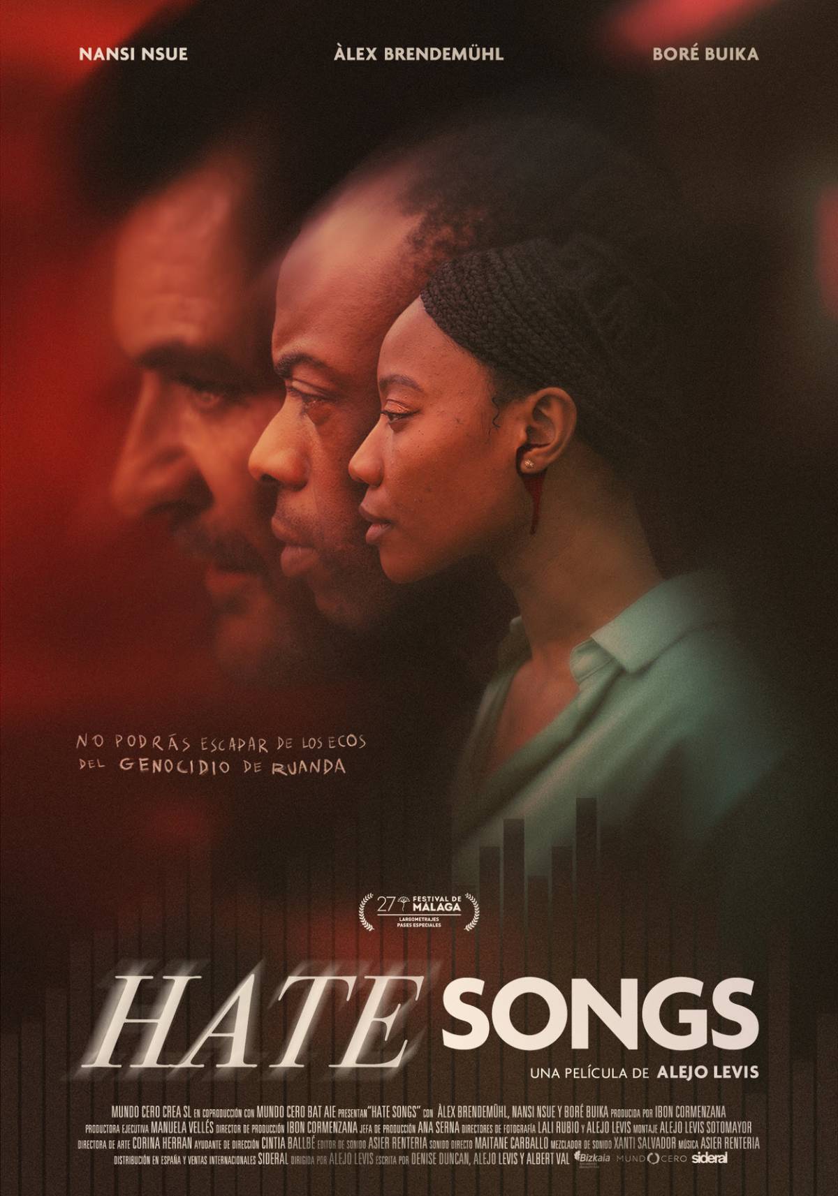 Ficha, tráiler y póster de Hate Songs