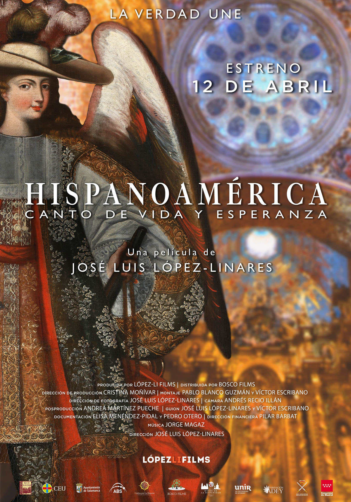 Ficha, tráiler y póster de Hispanoámerica, canto de vida y de esperanza