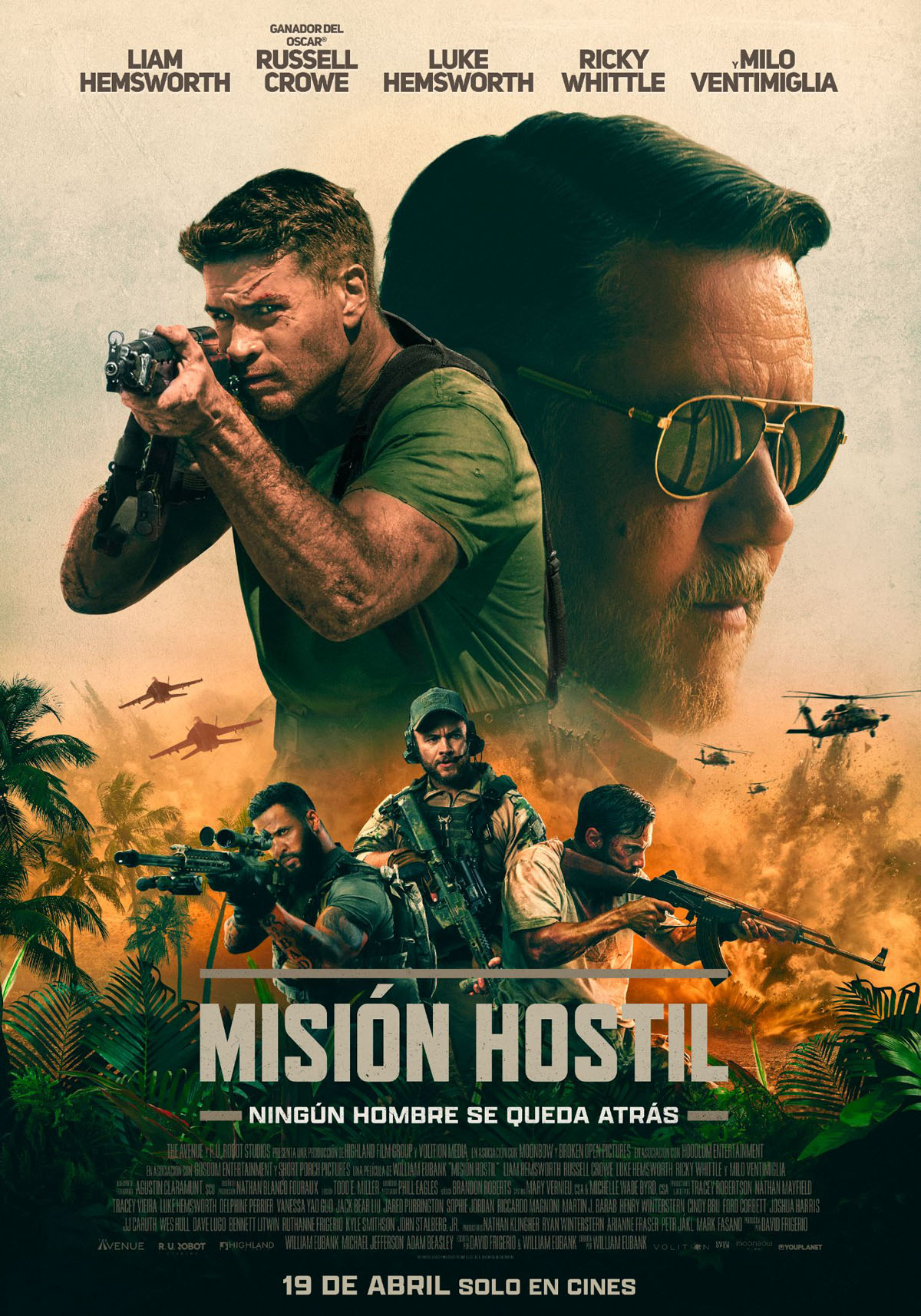 Póster de Misión hostil Póster de Misión hostil