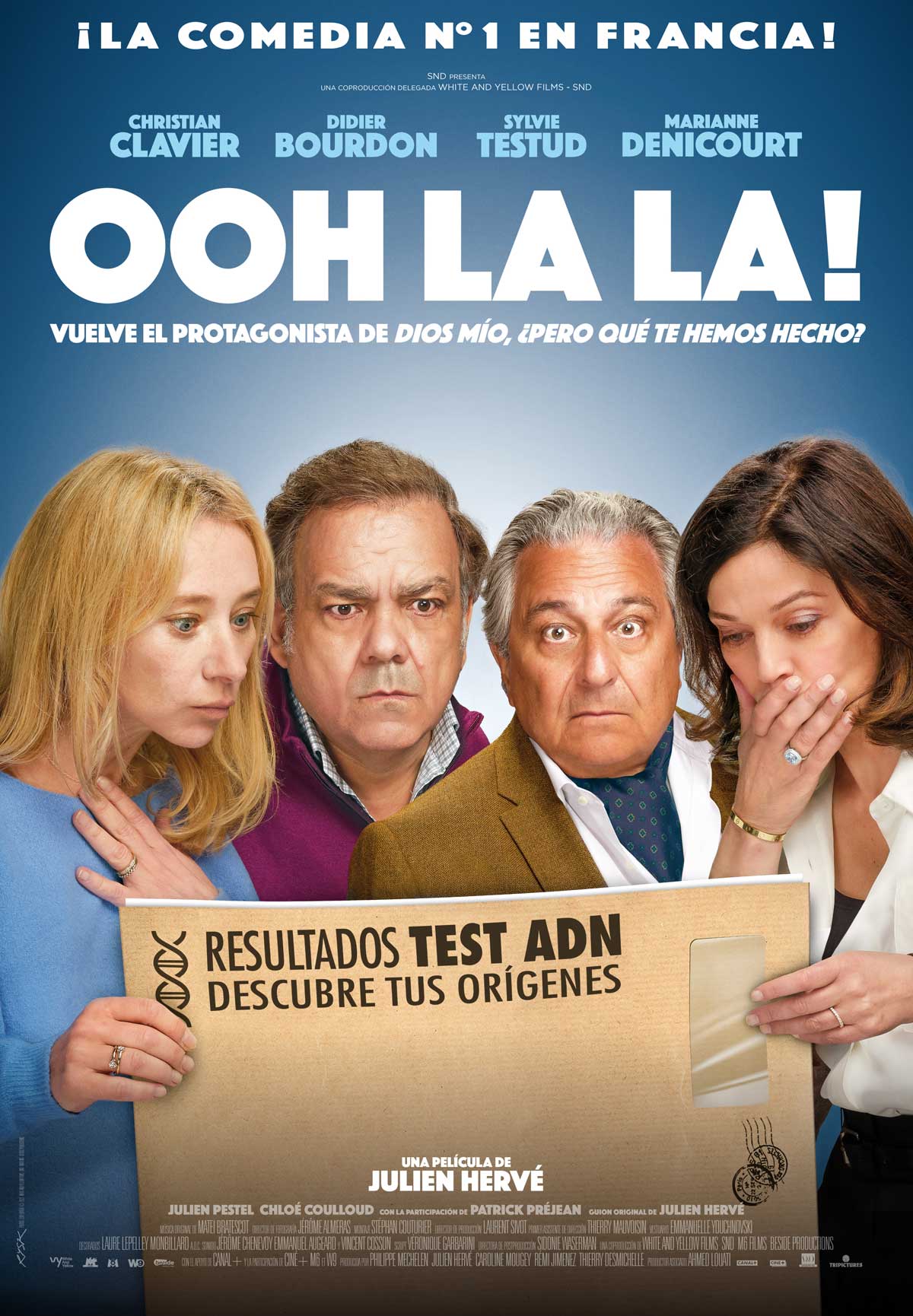 Ficha, tráiler y póster de Ooh la la!