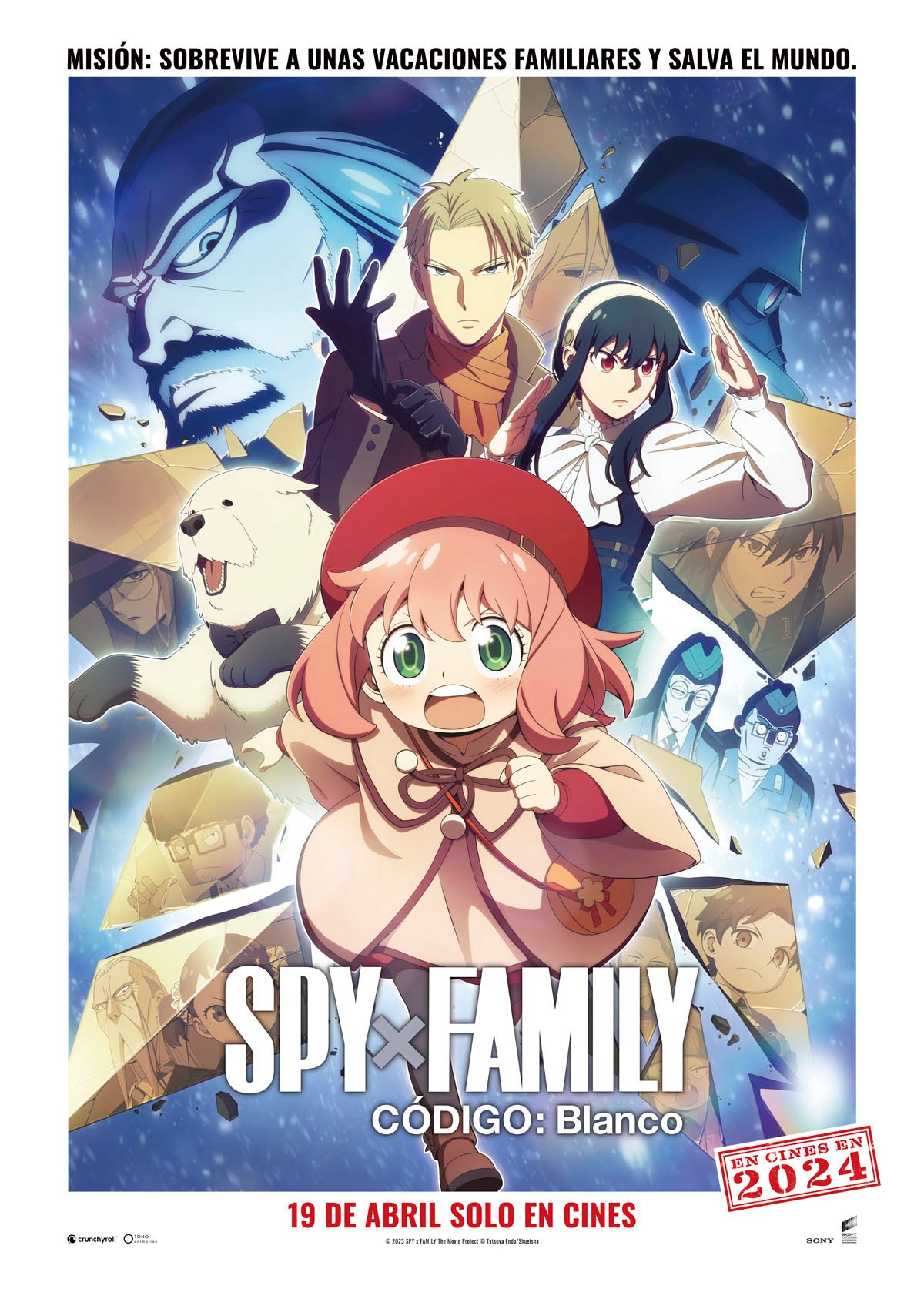 Póster de Spy x Family Código: Blanco Póster de Spy x Family Código: Blanco