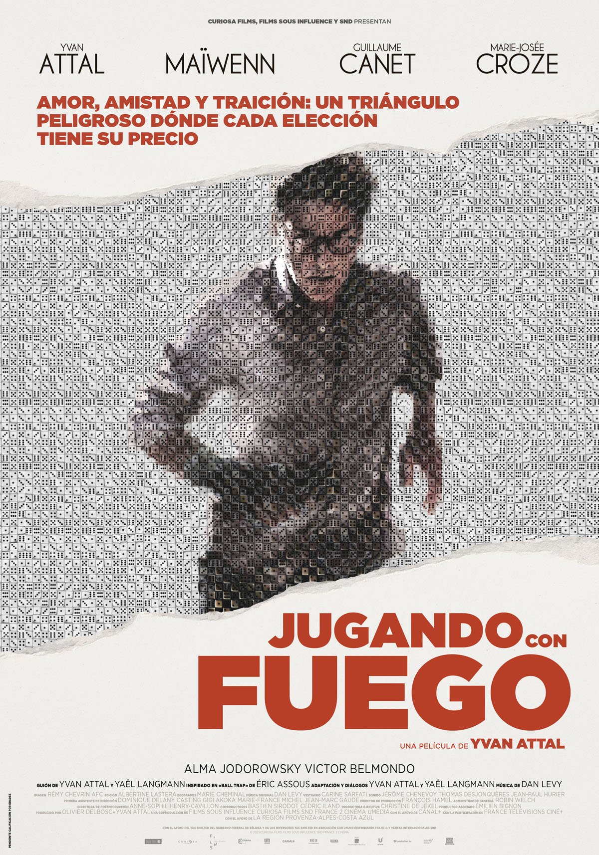 Póster de Jugando con fuego