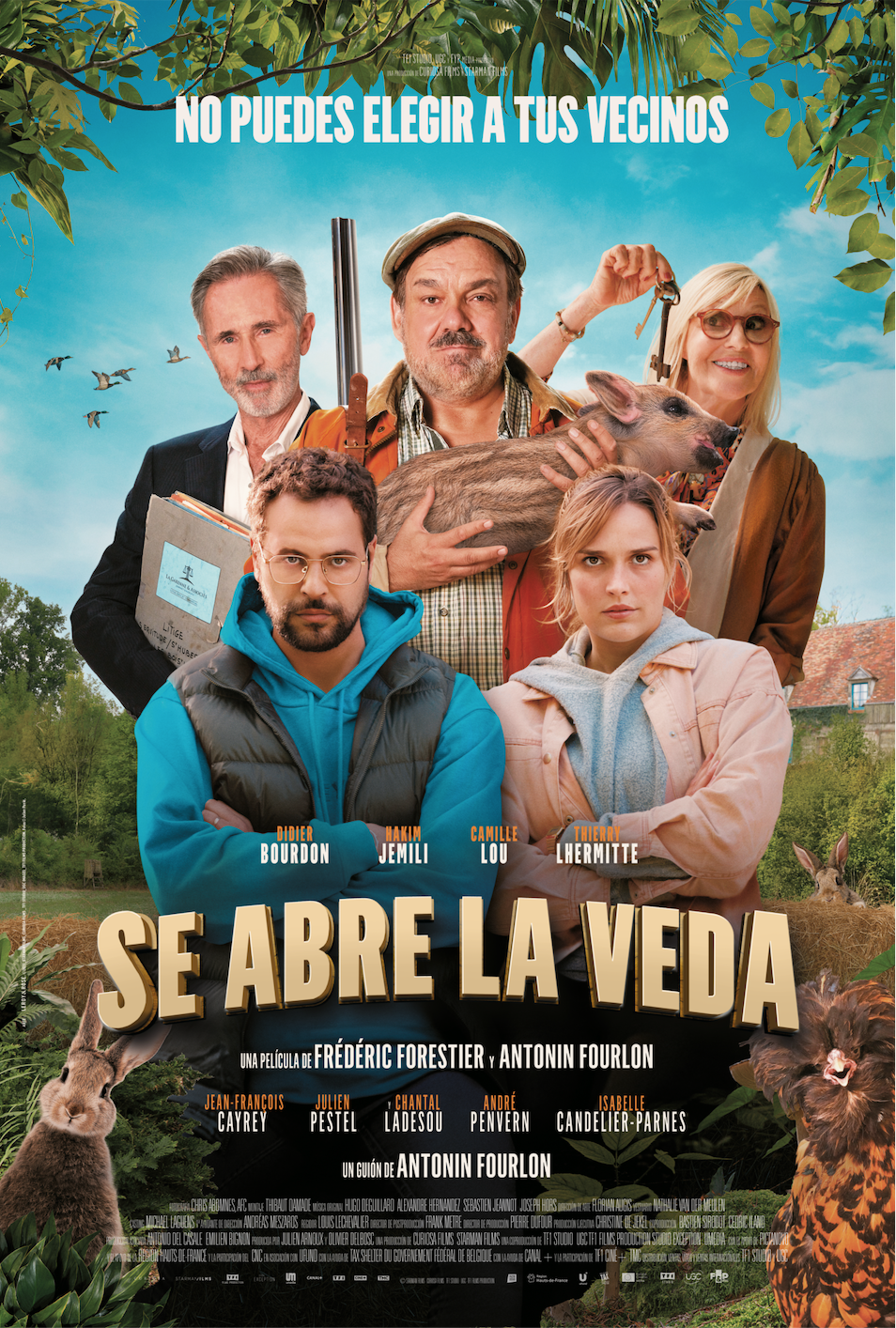 Póster de Se abre la veda