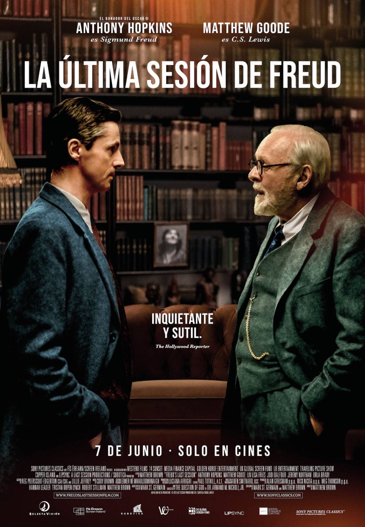 Póster de La última sesión de Freud