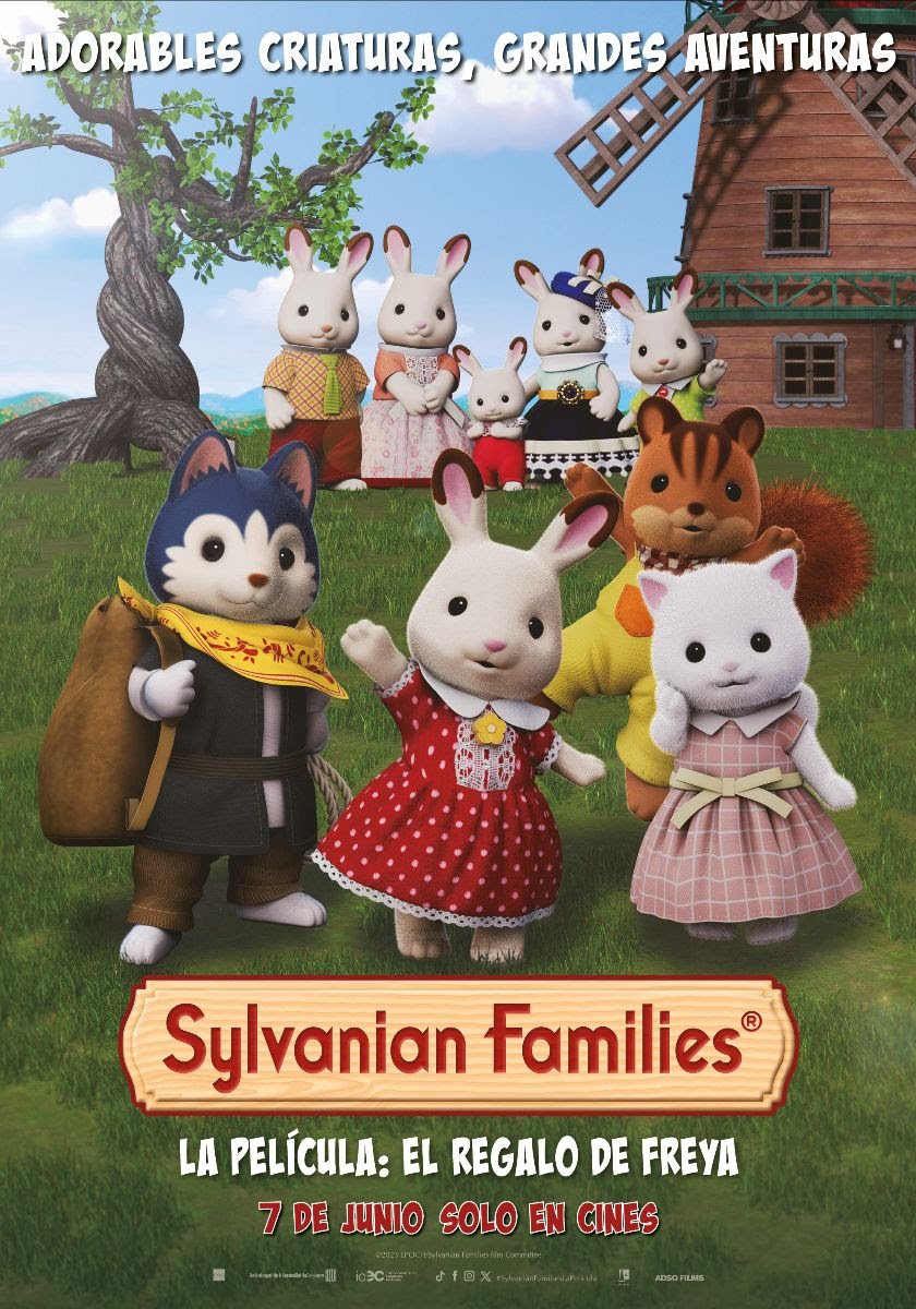 Póster de Sylvanian Families la película: Un regalo de Freya