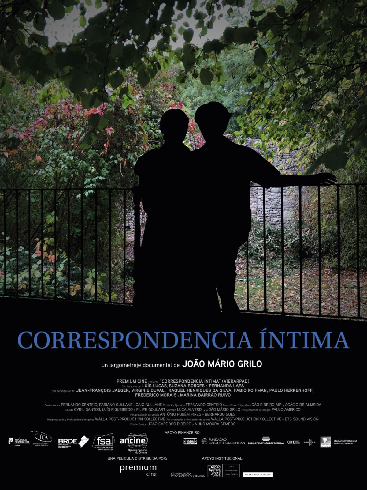 Póster de Correspondencia íntima