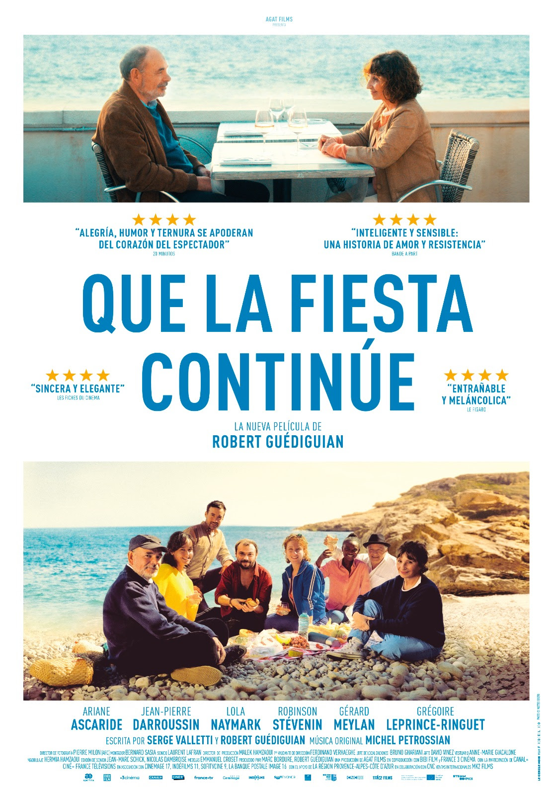 Póster de Que la fiesta continúe