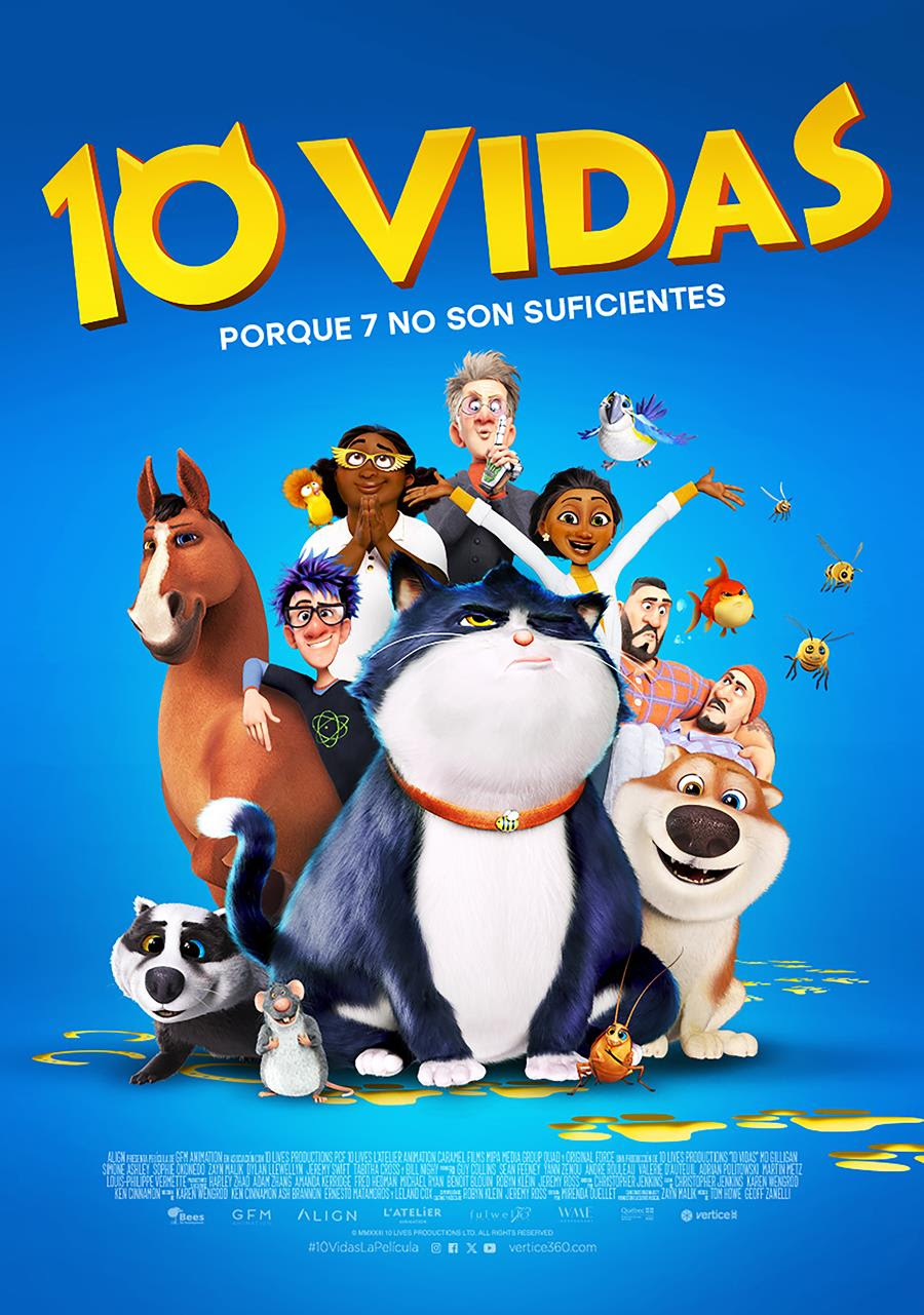 Póster de 10 vidas