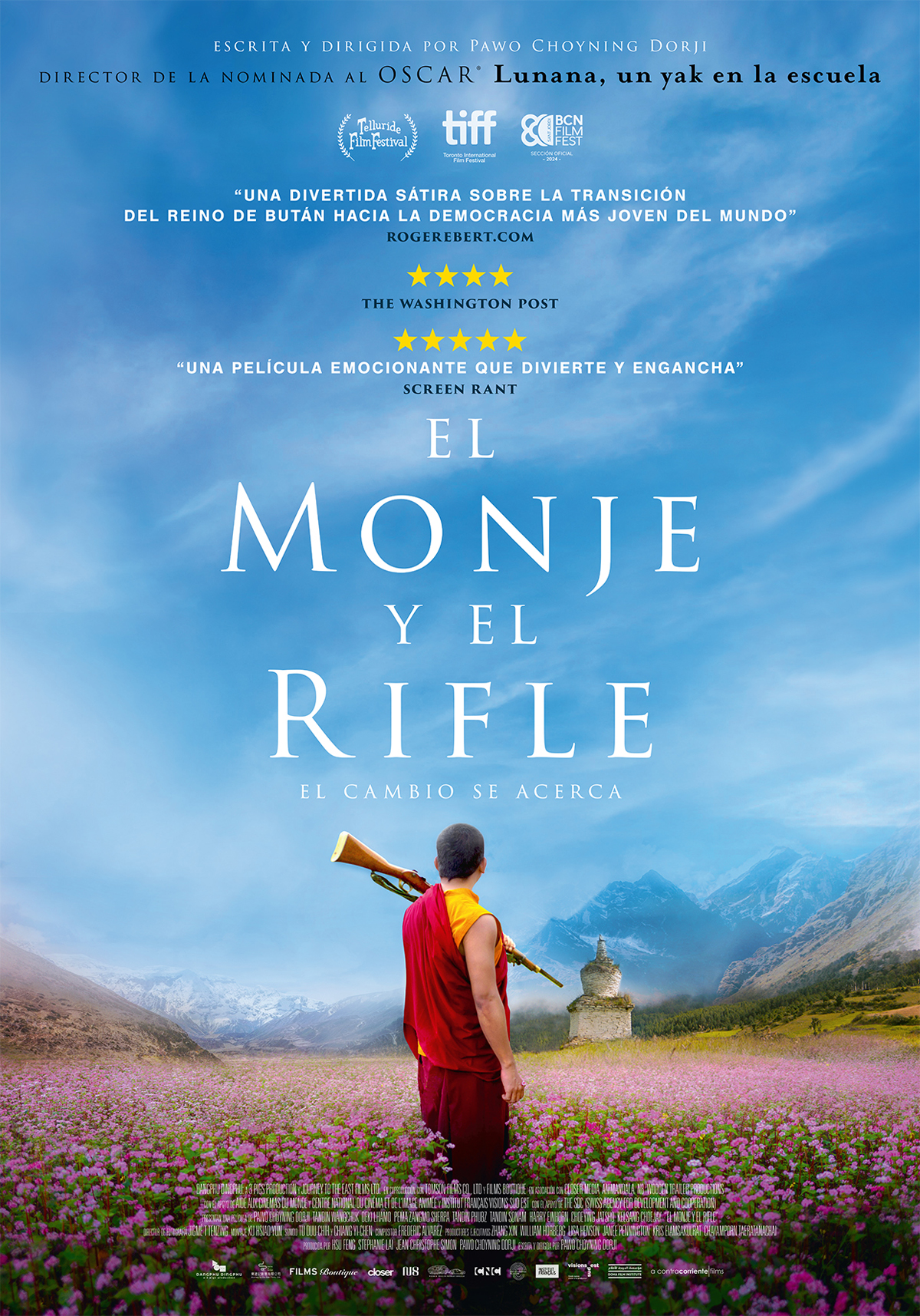 Póster de El monje y el rifle
