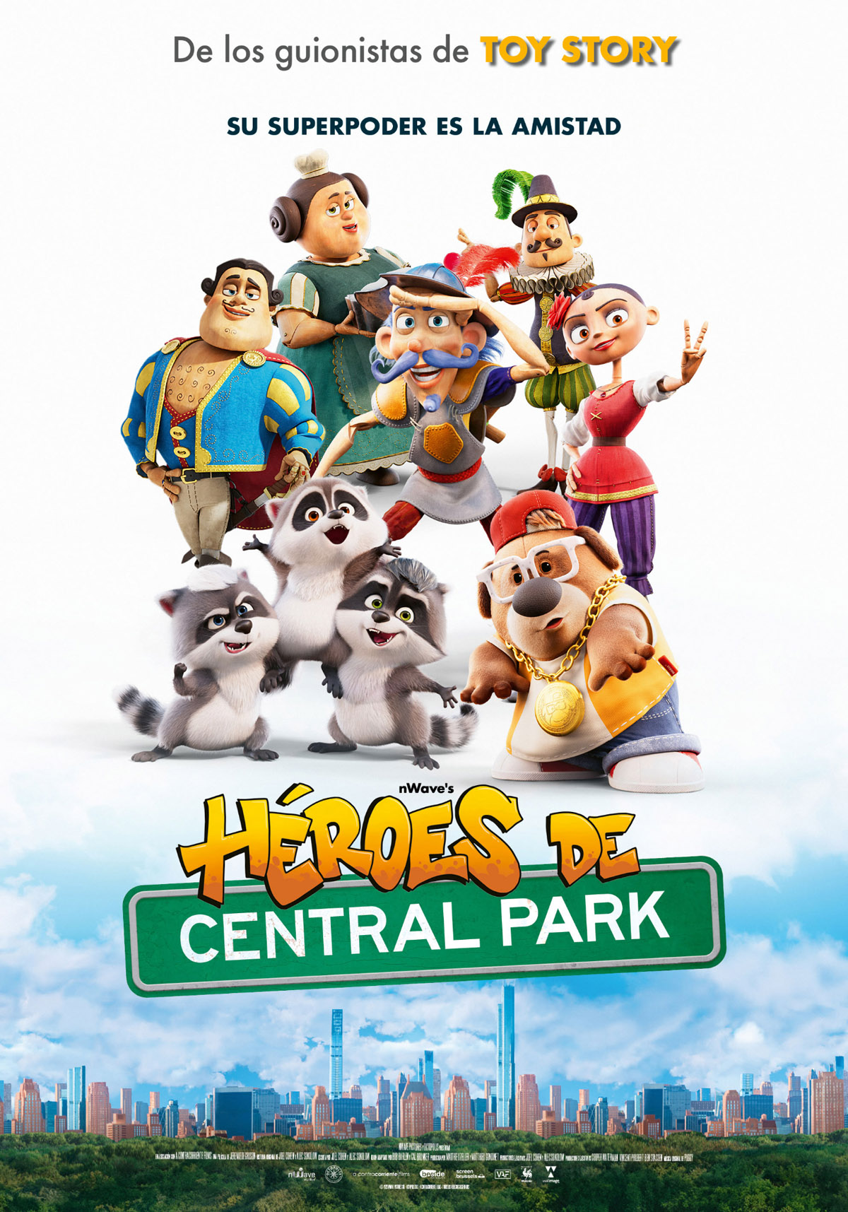 Póster de Héroes de Central Park