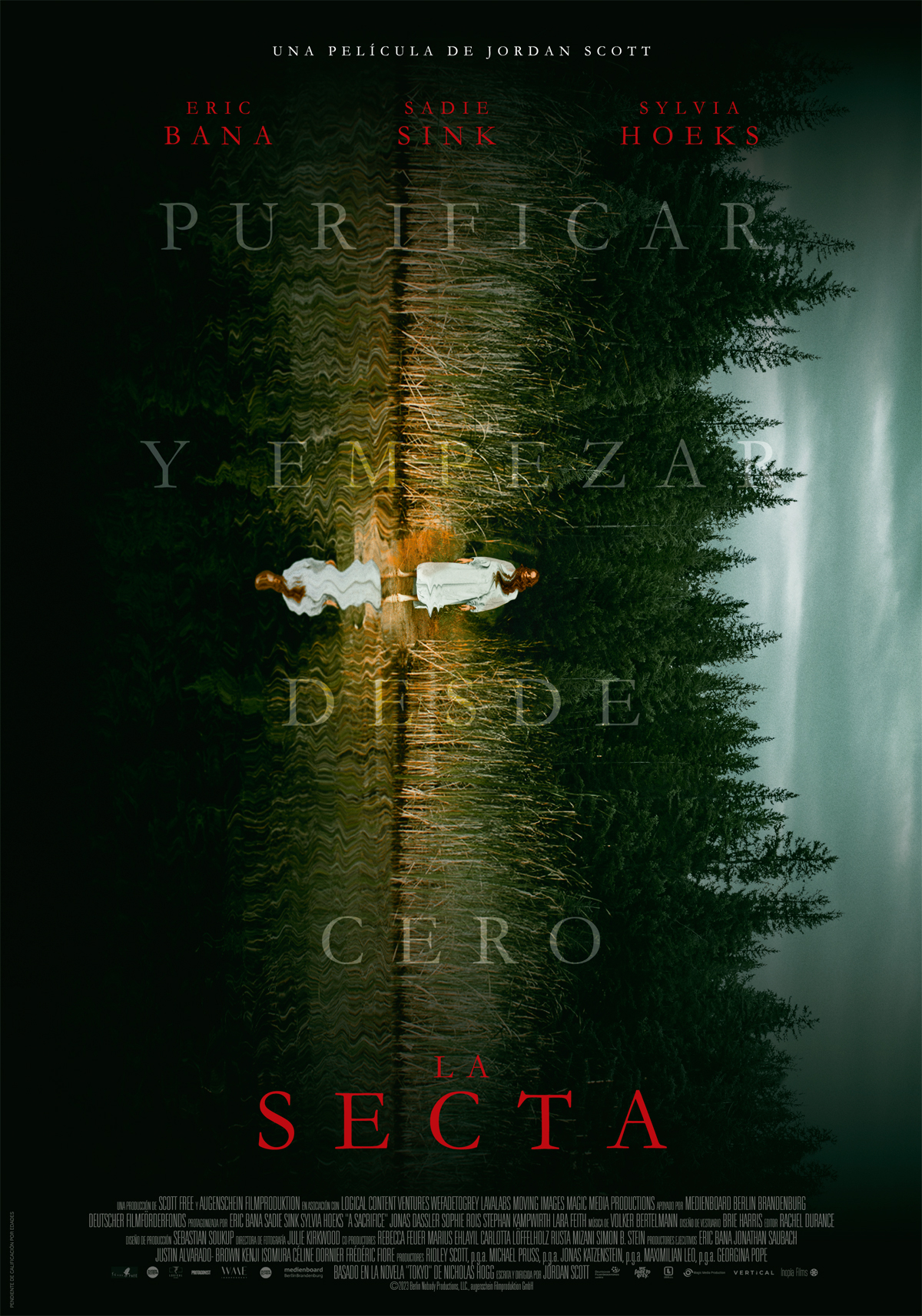 Póster de La secta Póster de La secta