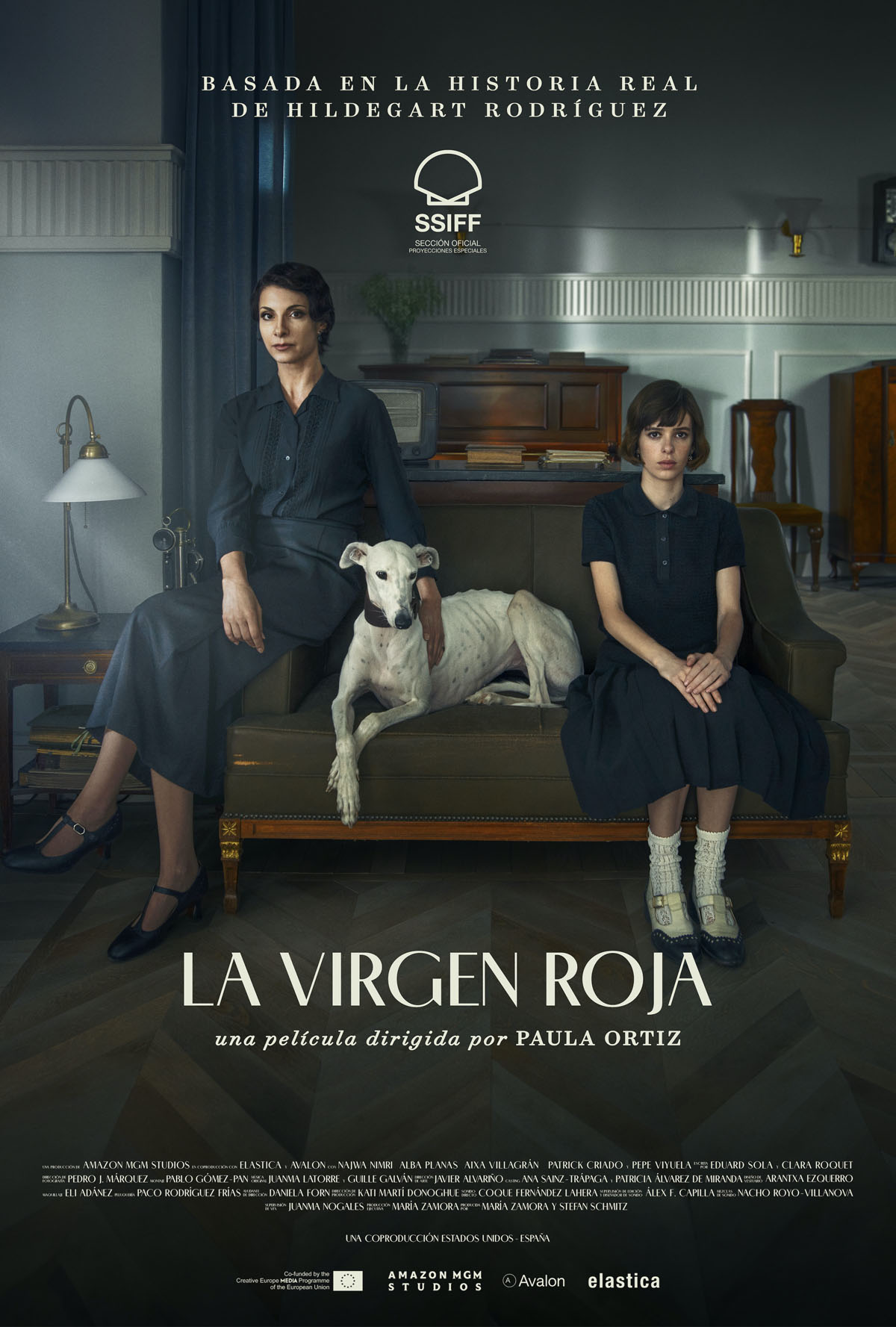 Póster de La virgen roja Póster de La virgen roja